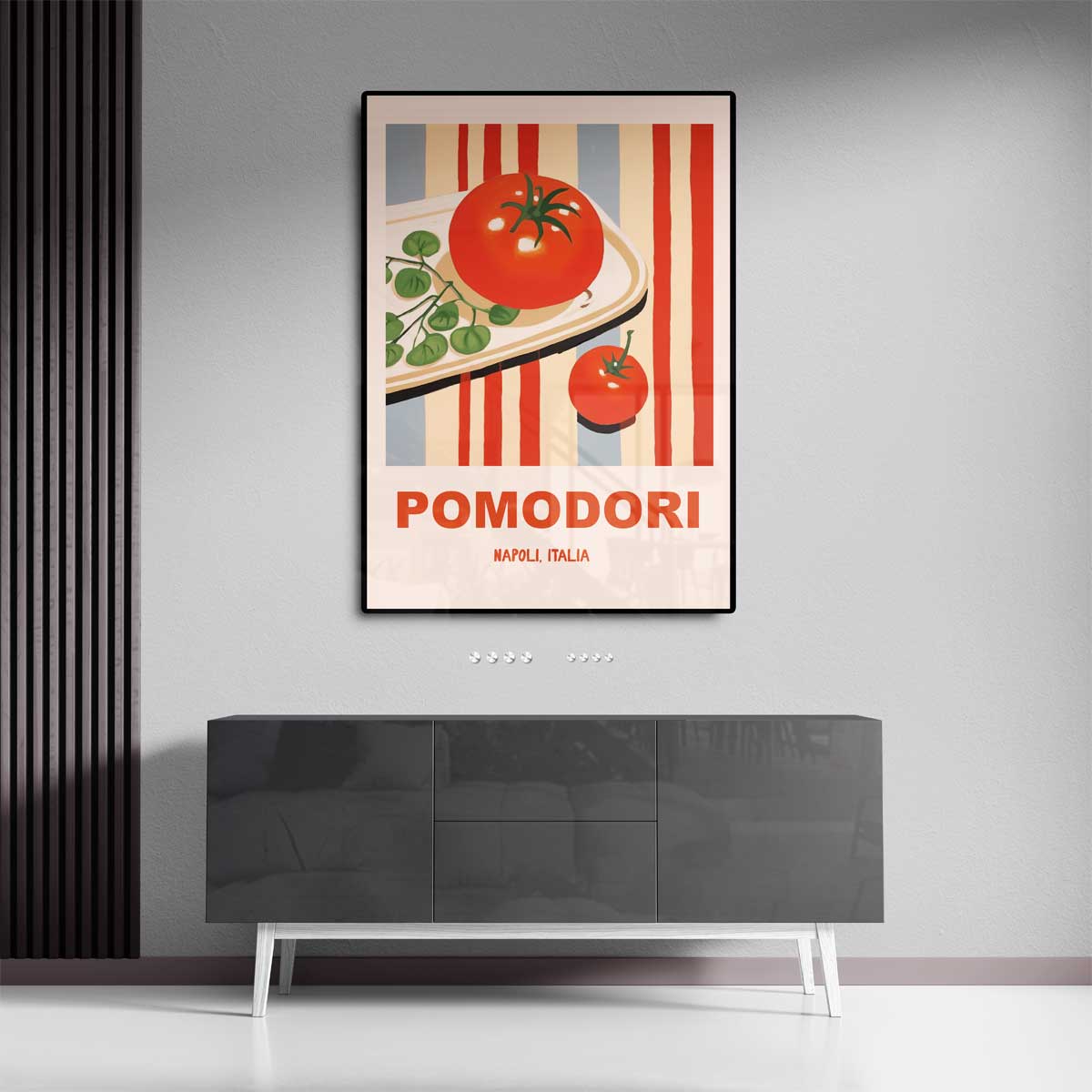 Pomodori Illustratie Poster