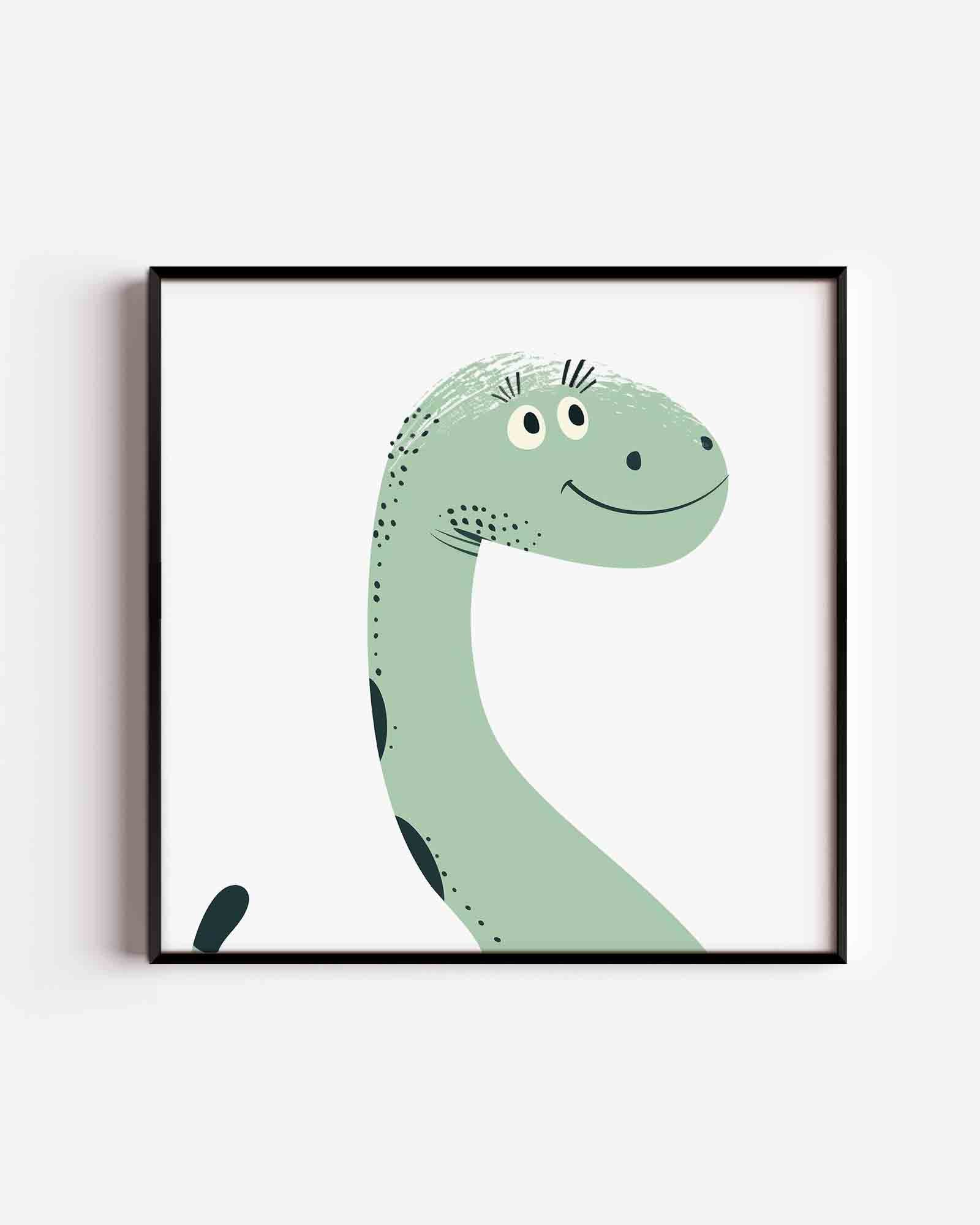 Dinosaurus glimlach Poster