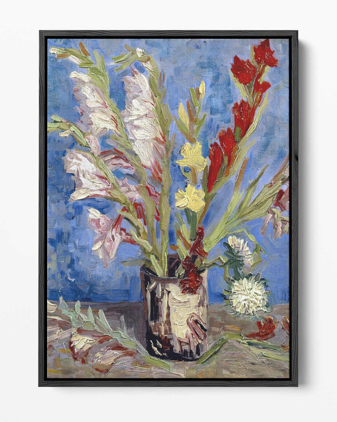 Bloemrijke Geluksmaker Kunstwerk-canvas-dibond-plexiglas-wanddecoratie-WallArtistic