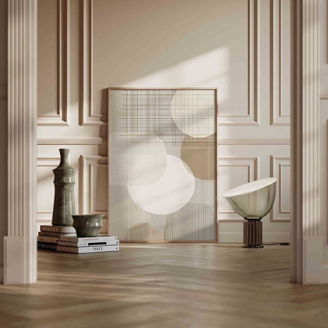 Abstracte vormen Poster