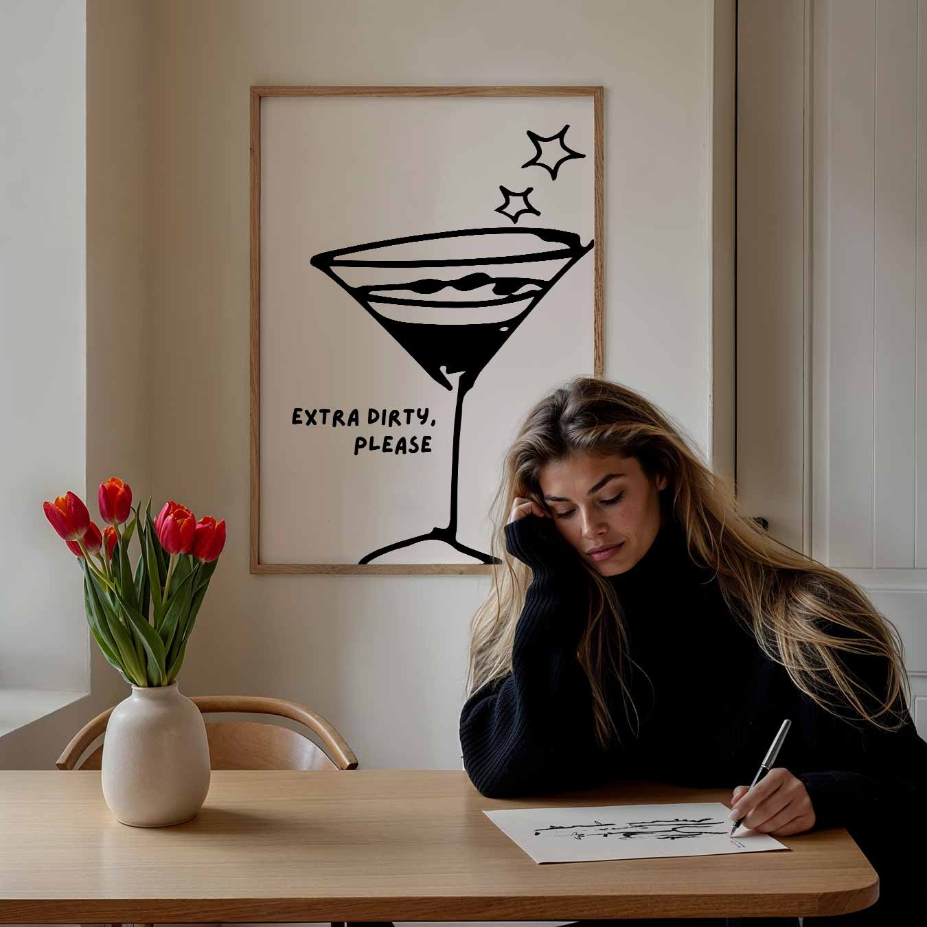 Extra Dirty Martini Poster