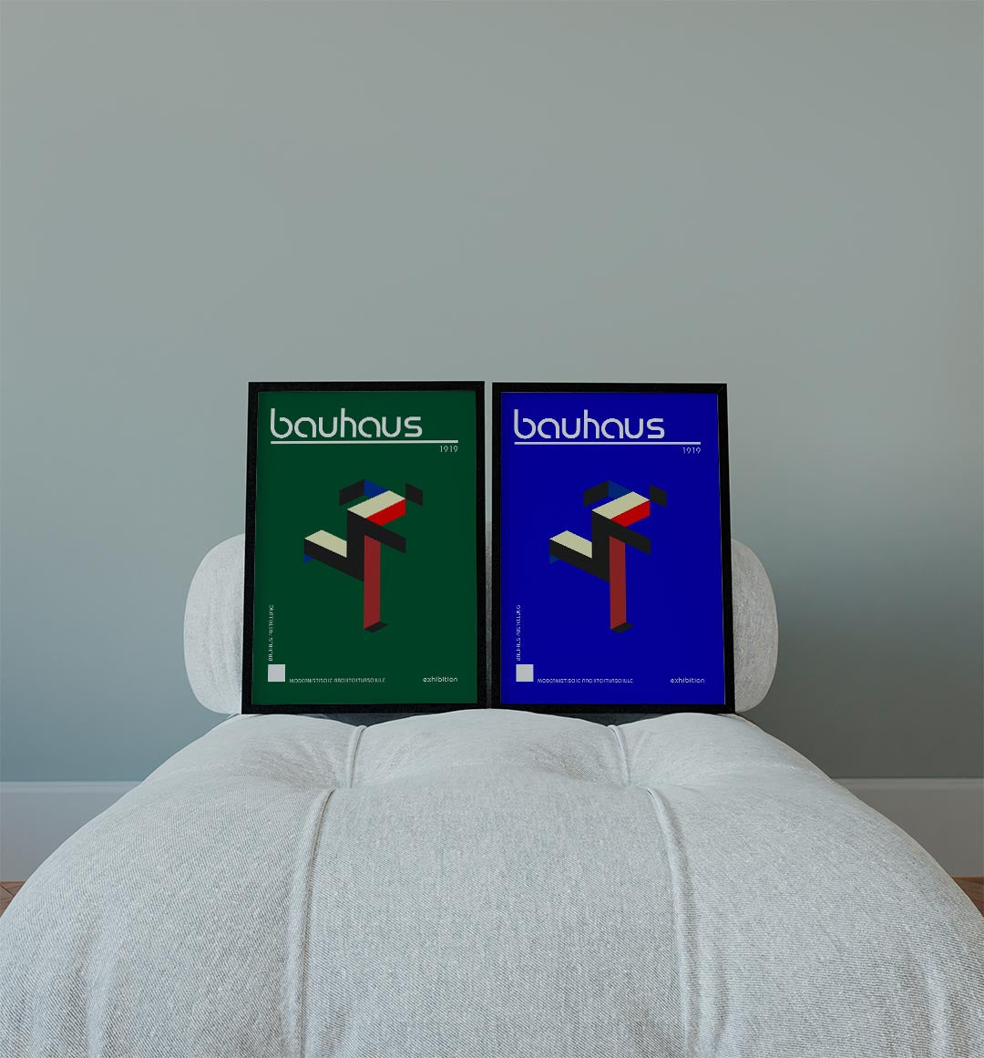 Vorm en kleur Posterset