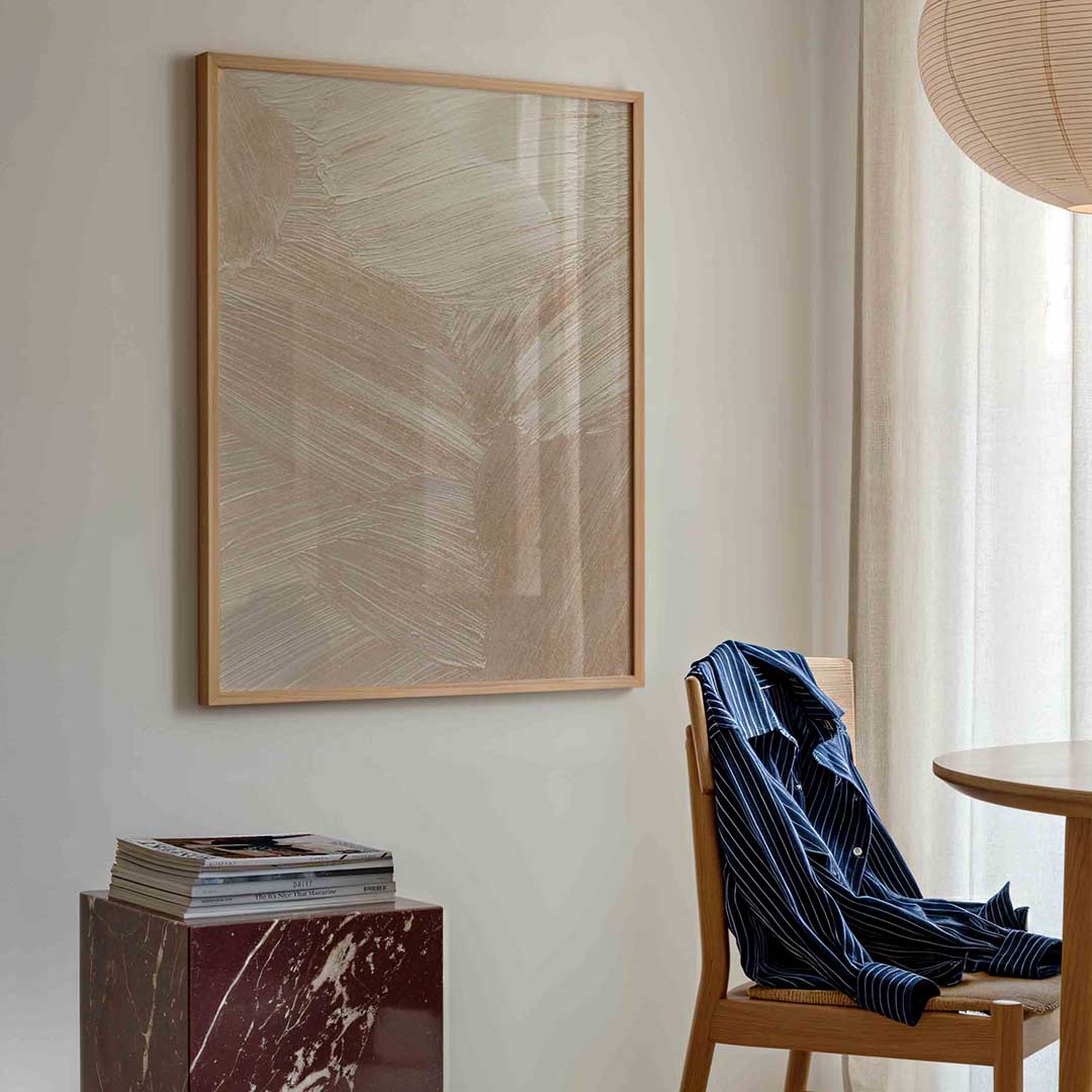 Beige textuur Poster