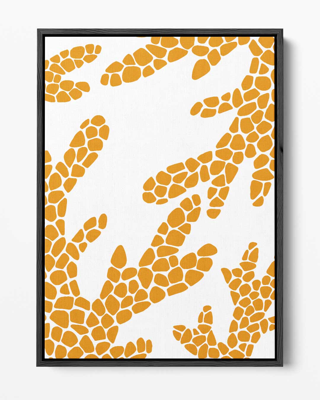 Giraffe Patronen Kunstprint Kunstwerk-canvas-dibond-plexiglas-wanddecoratie-WallArtistic