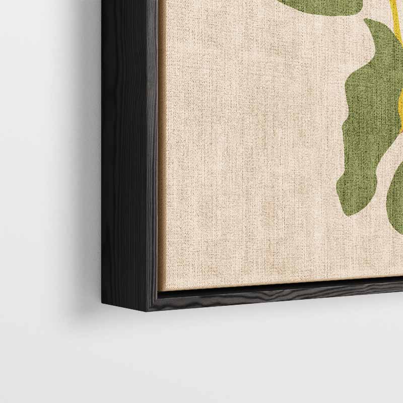 Organische Vibraties in Aardetinten Kunstwerk-canvas-dibond-plexiglas-wanddecoratie-WallArtistic