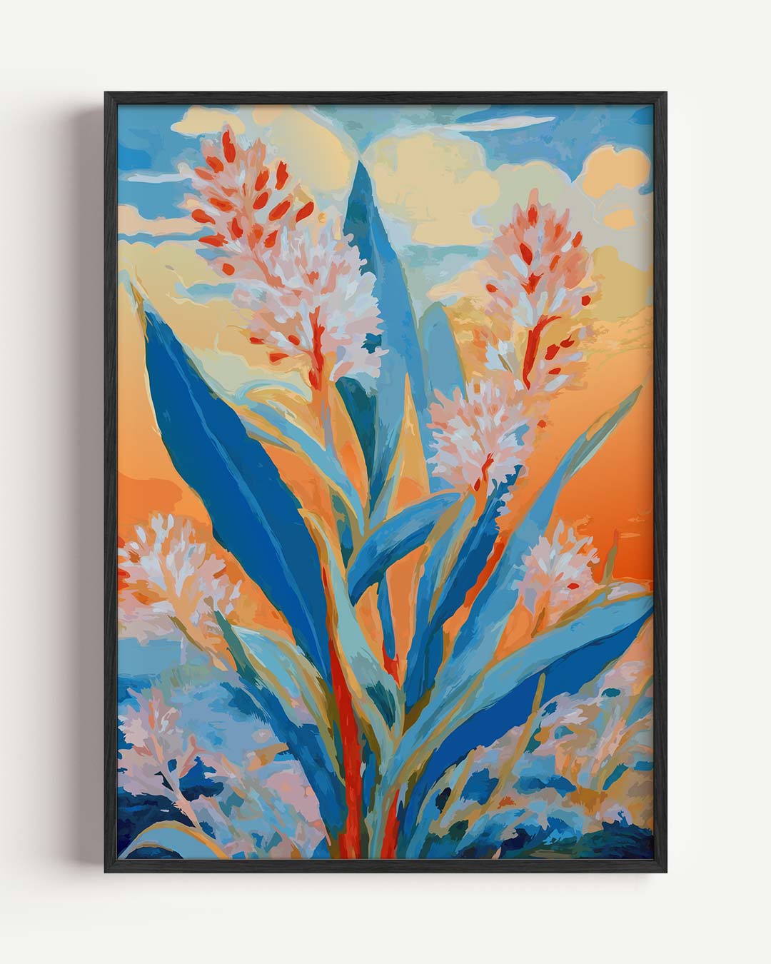Kleurrijke Bloemenpracht Poster