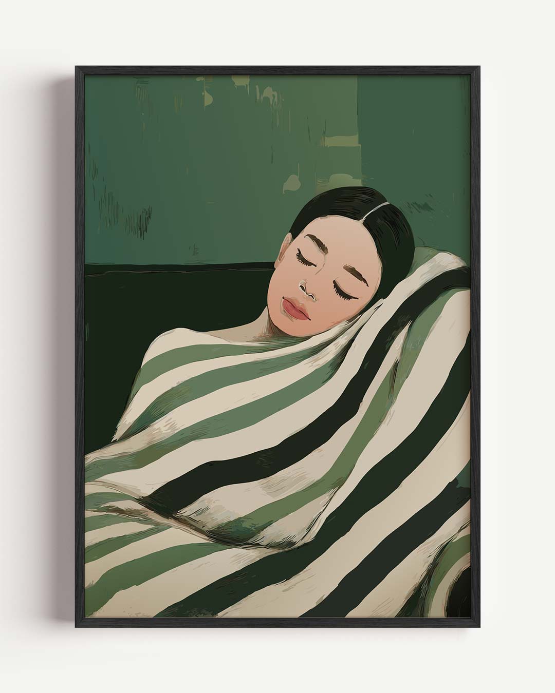 Dromerige Groen Getinte Poster
