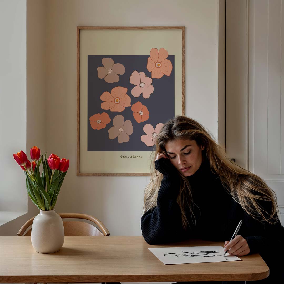 Bloemenpracht Poster-WallArtistic