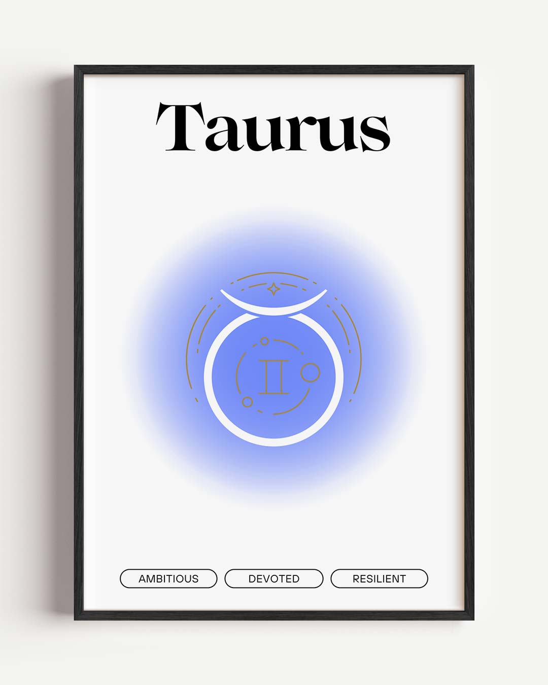 Taurus Sterrenbeeld Poster