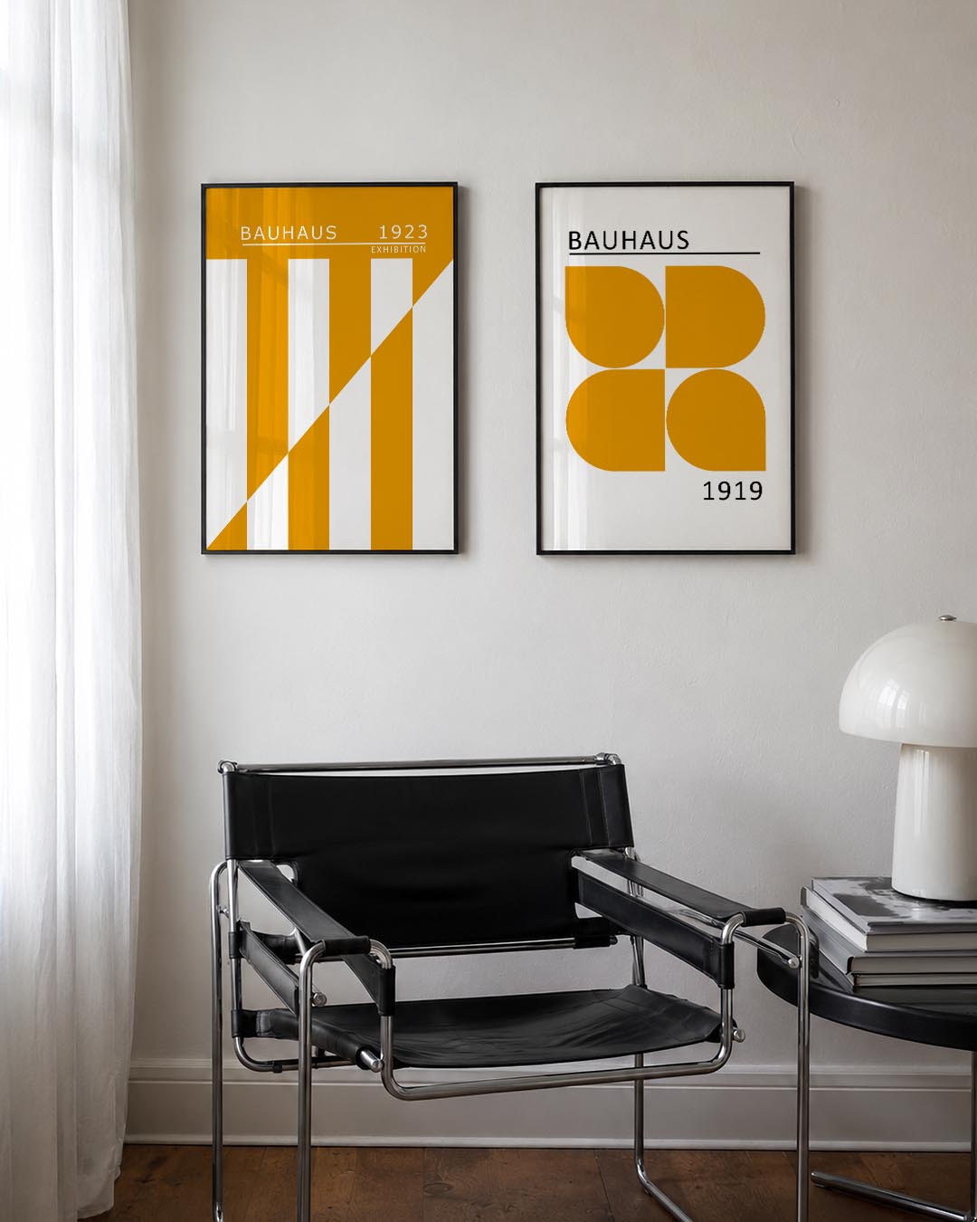 Lijnen en kleurvlakken Posterset