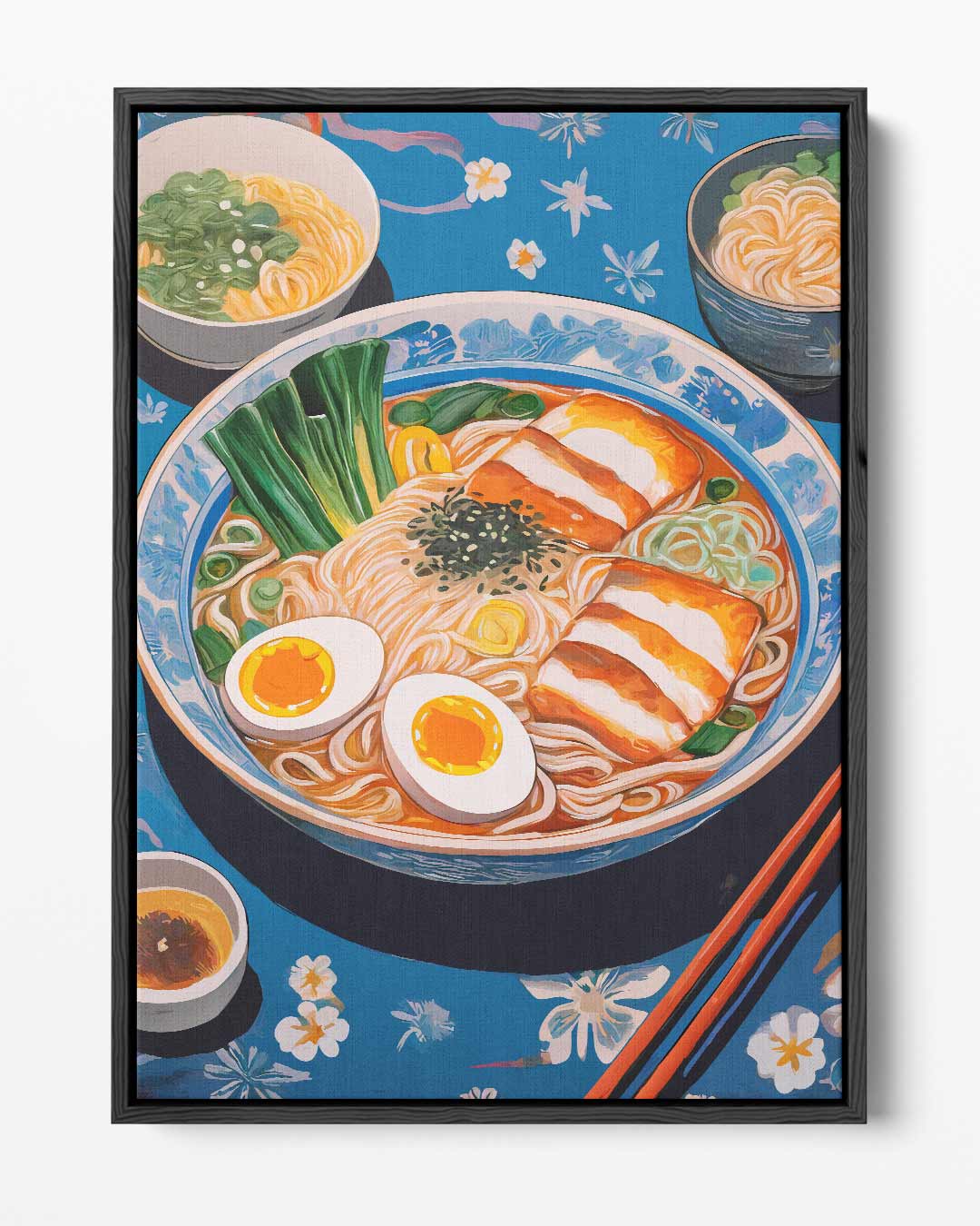 Kleurrijke Ramen Illusie Kunstwerk-canvas-dibond-plexiglas-wanddecoratie-WallArtistic