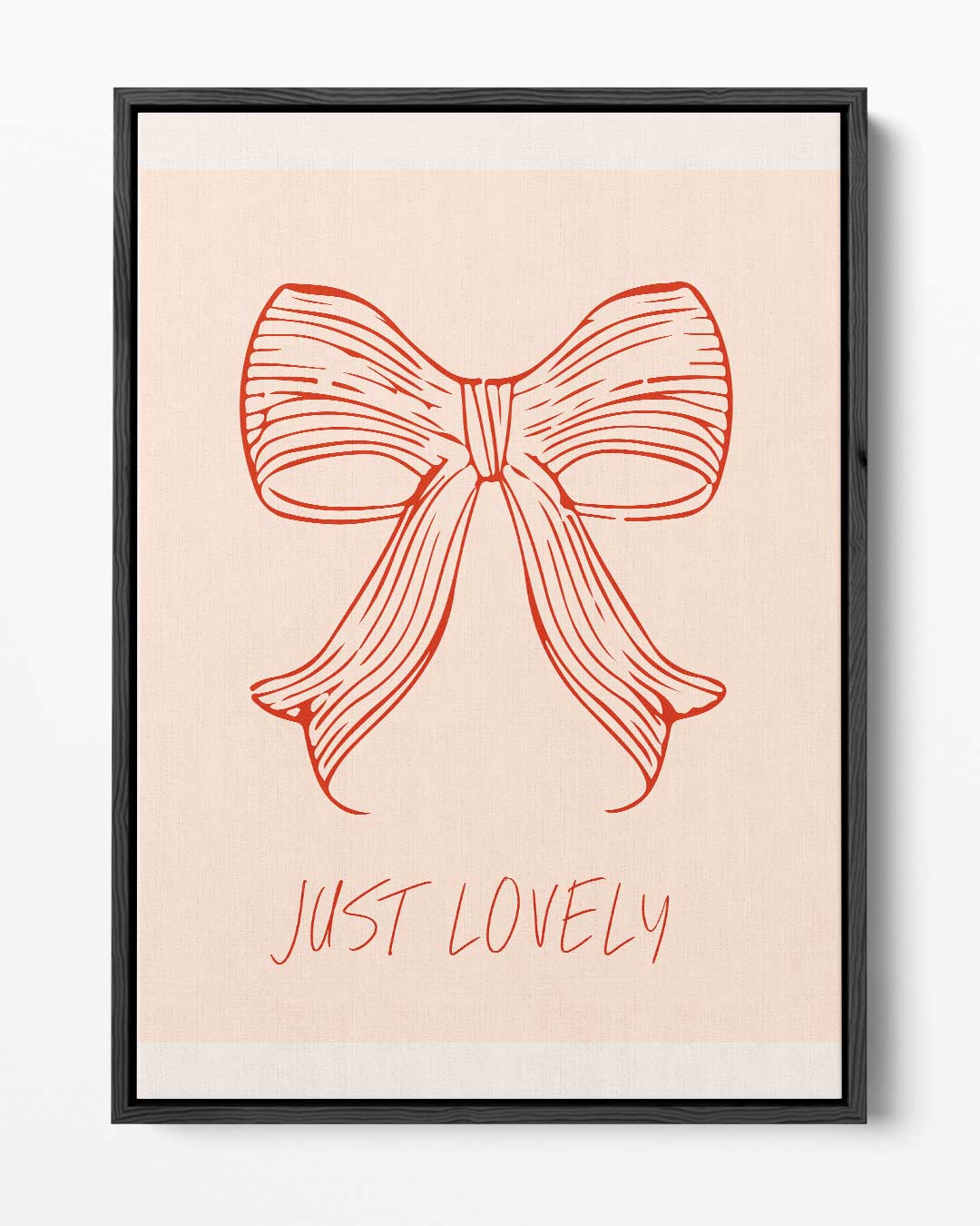 Just Lovely Strik Illustratie Kunstwerk-canvas-dibond-plexiglas-wanddecoratie-WallArtistic