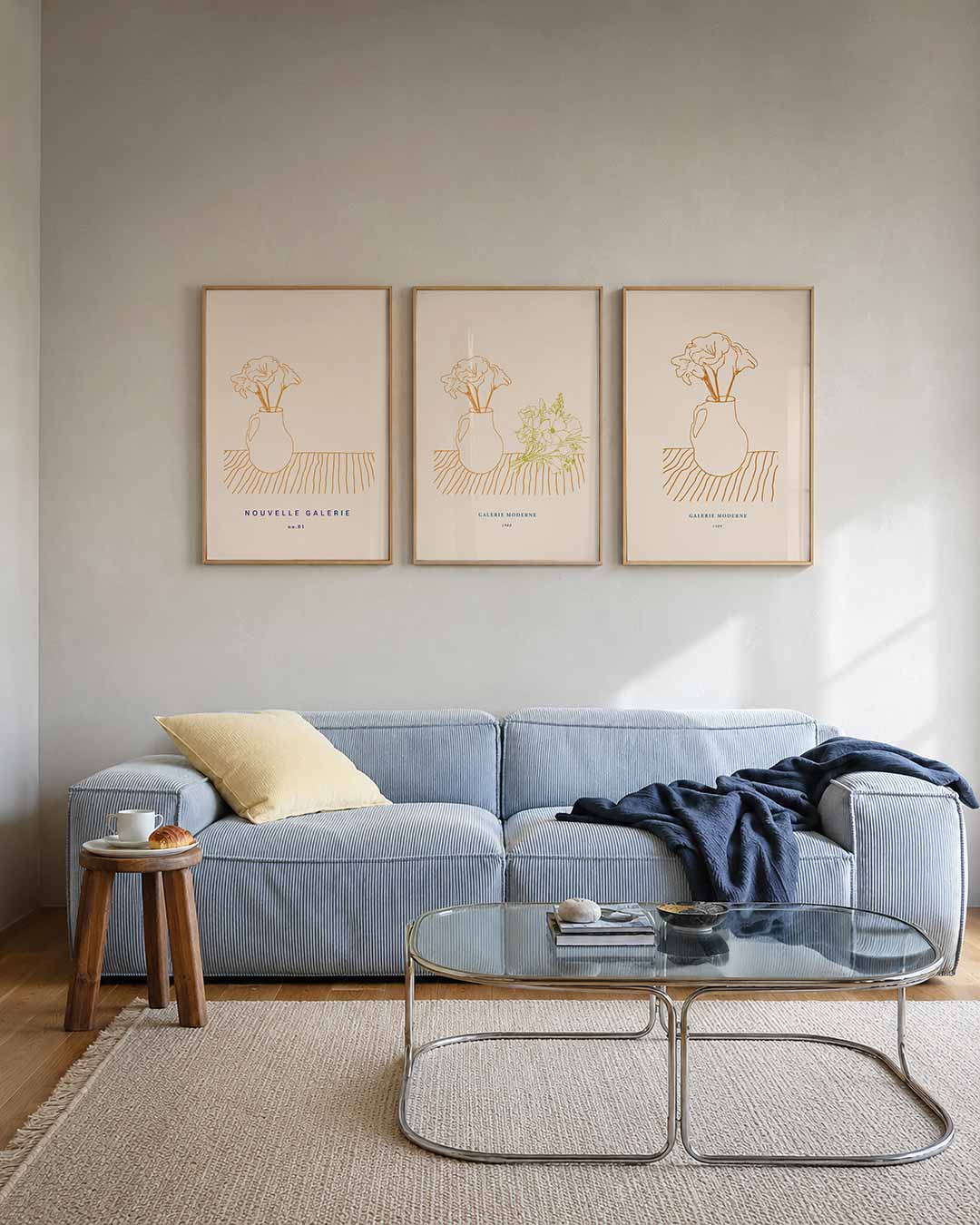 Lijnenspel en vormen Posterset