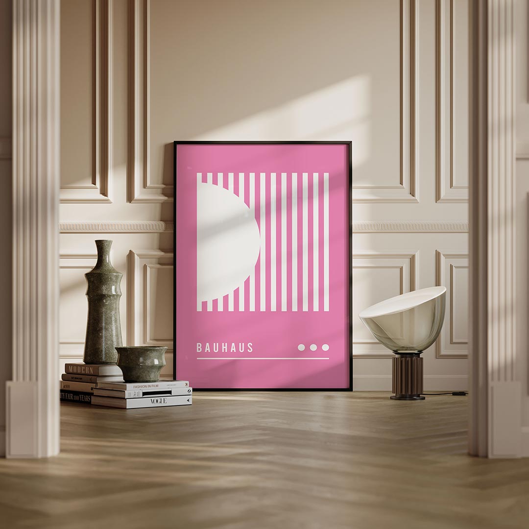 Lijnen en vlakken Poster