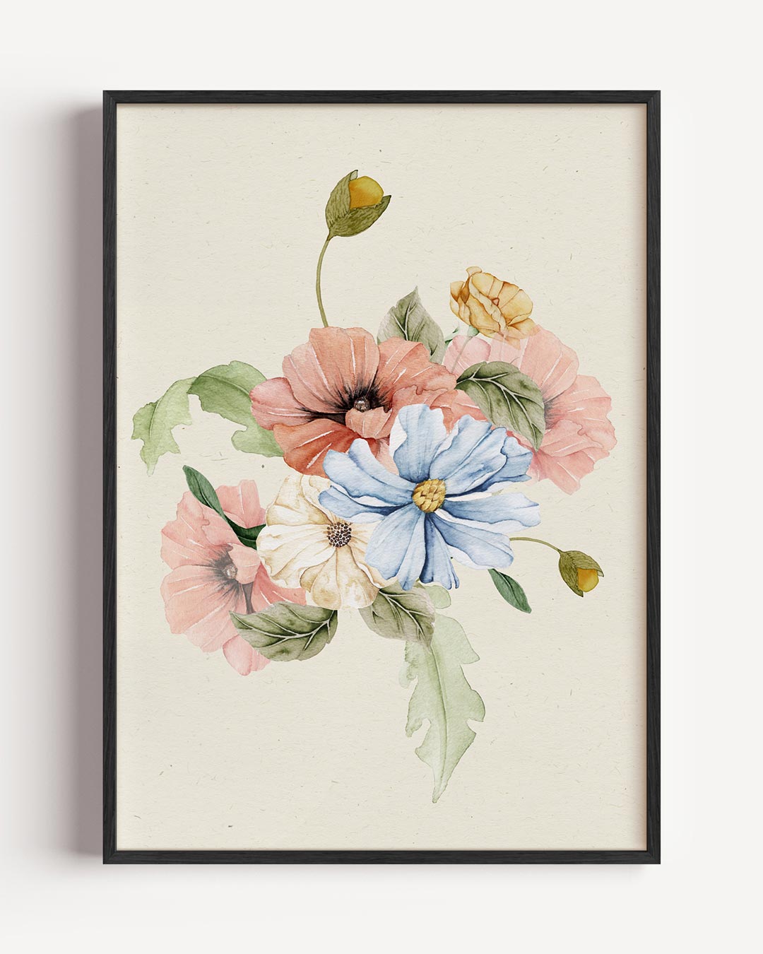 Bloemenpracht Wanddecoratie Poster-WallArtistic