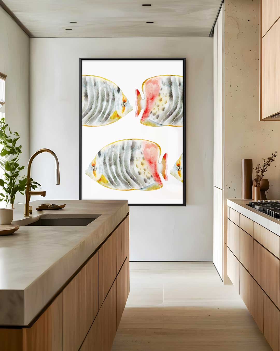 Abstract kunstwerk Kunstwerk-canvas-dibond-plexiglas-wanddecoratie-WallArtistic