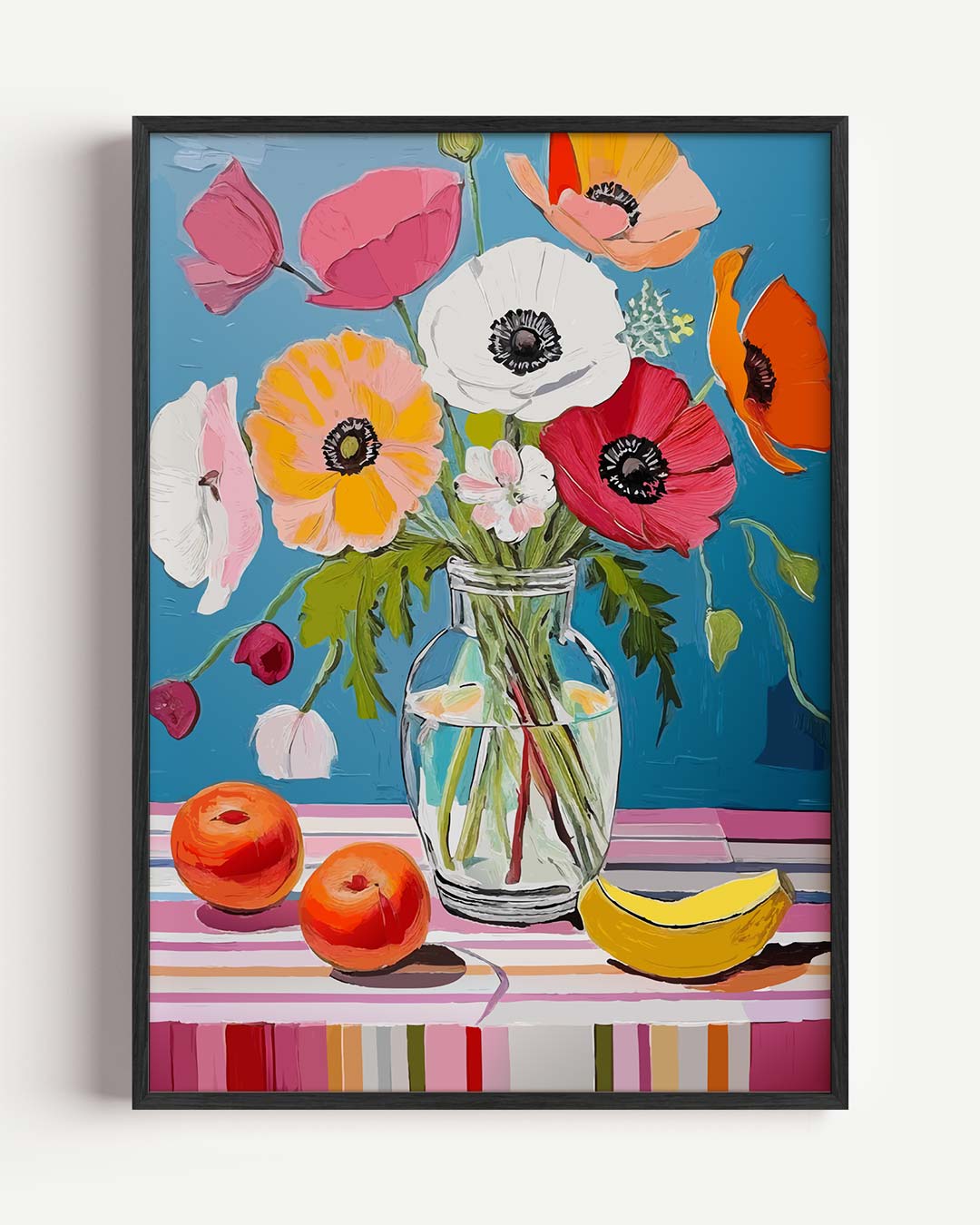 Bloemenpracht in Vaas Poster