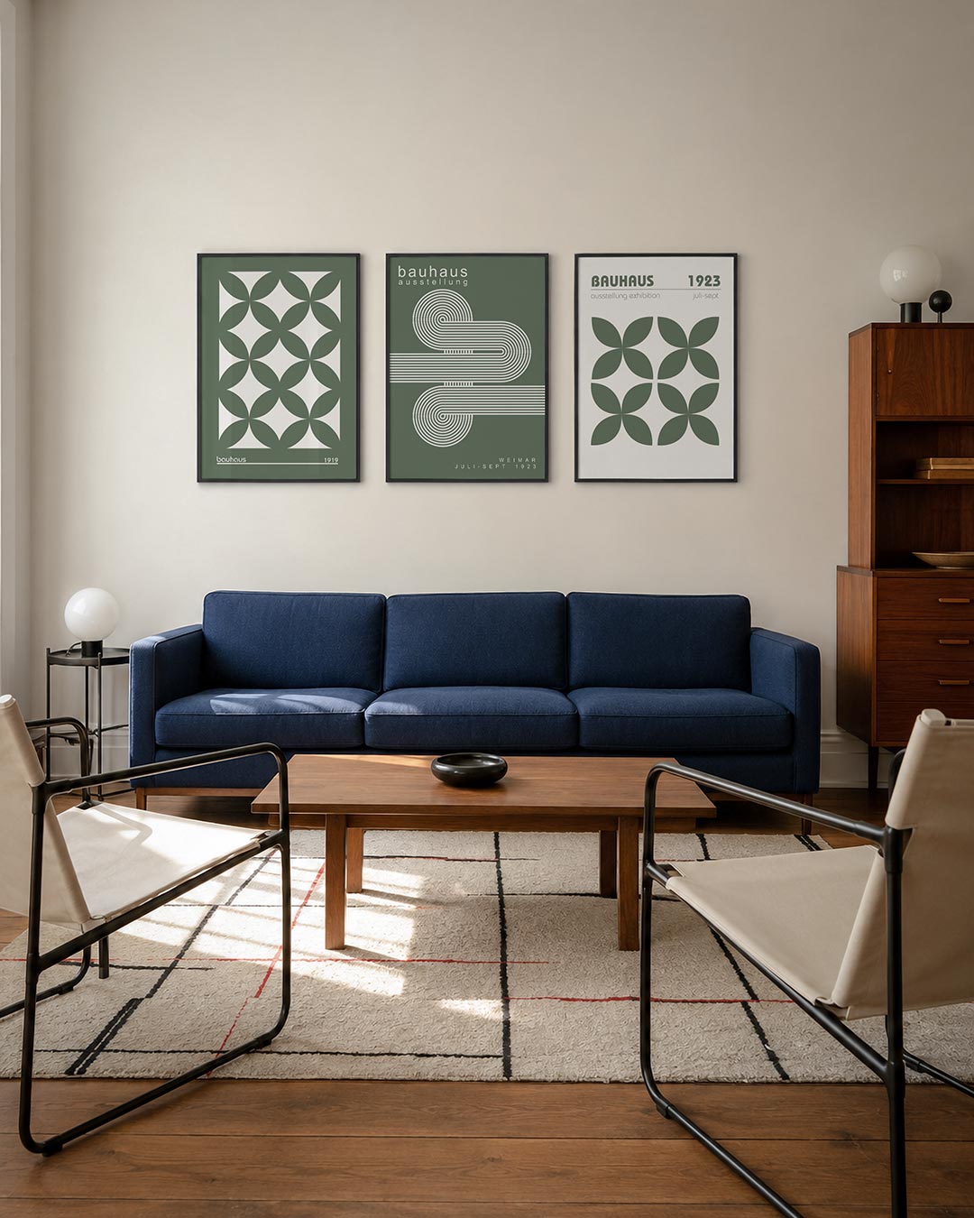 Vormritme en kleur Posterset