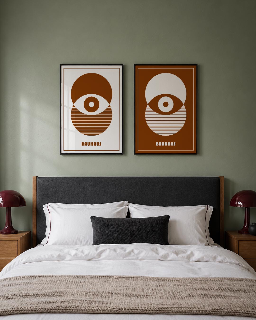 Cirkel en strepen Posterset