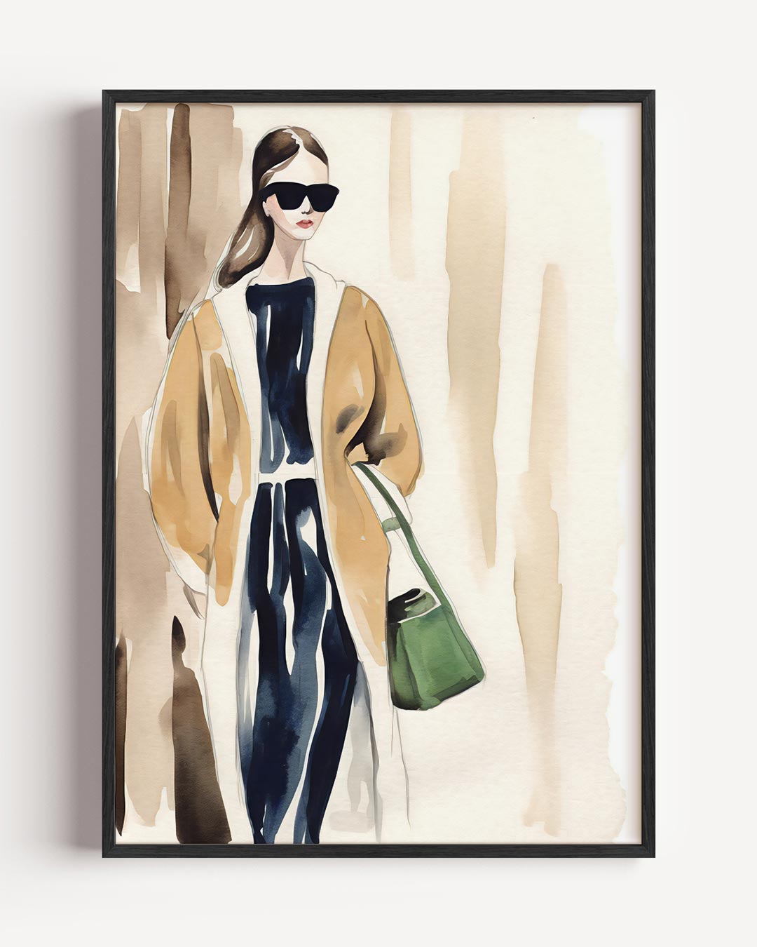 Chic Mode Illustratie Poster-WallArtistic
