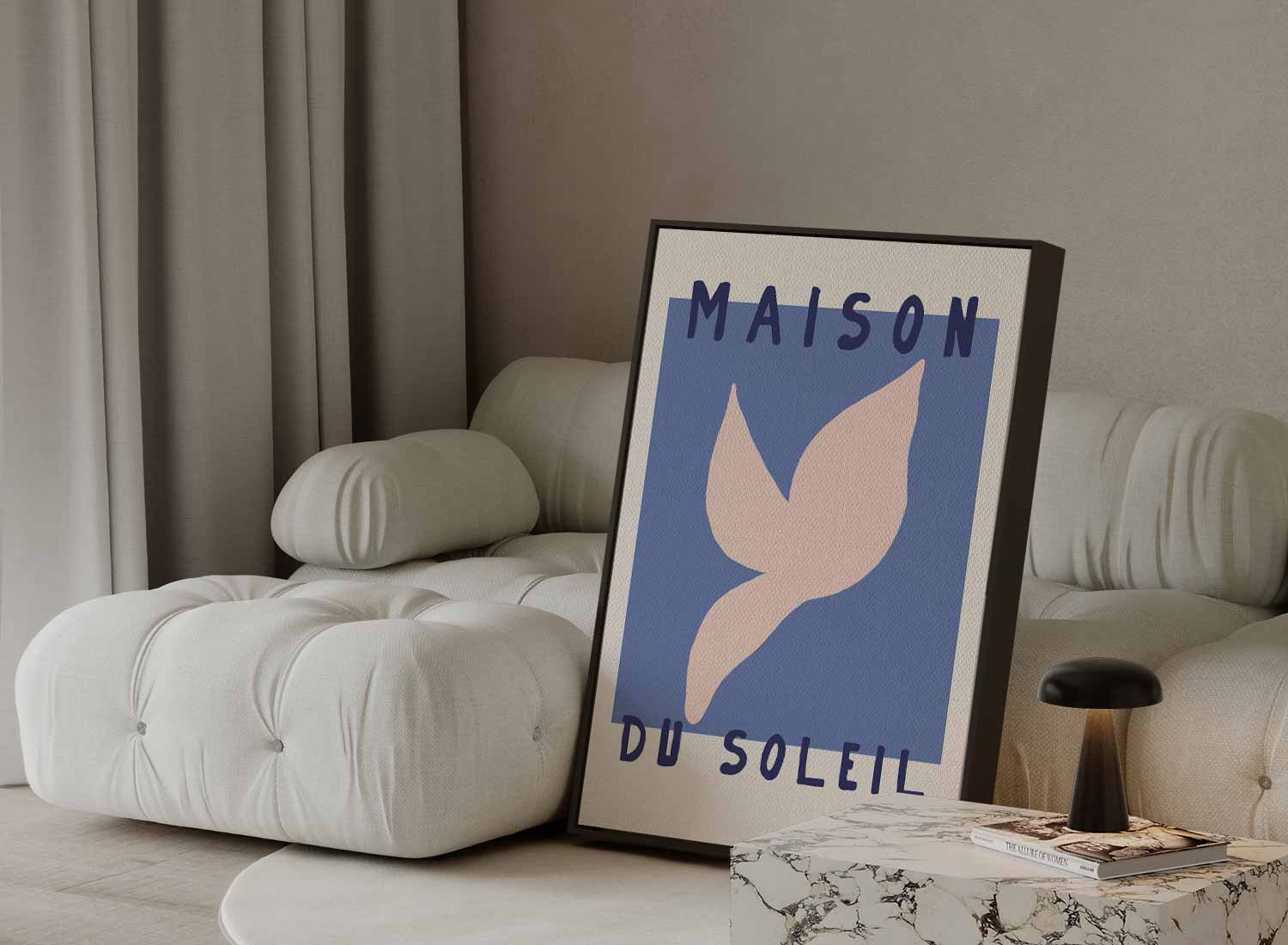 Maison Du Soleil Kunstposter