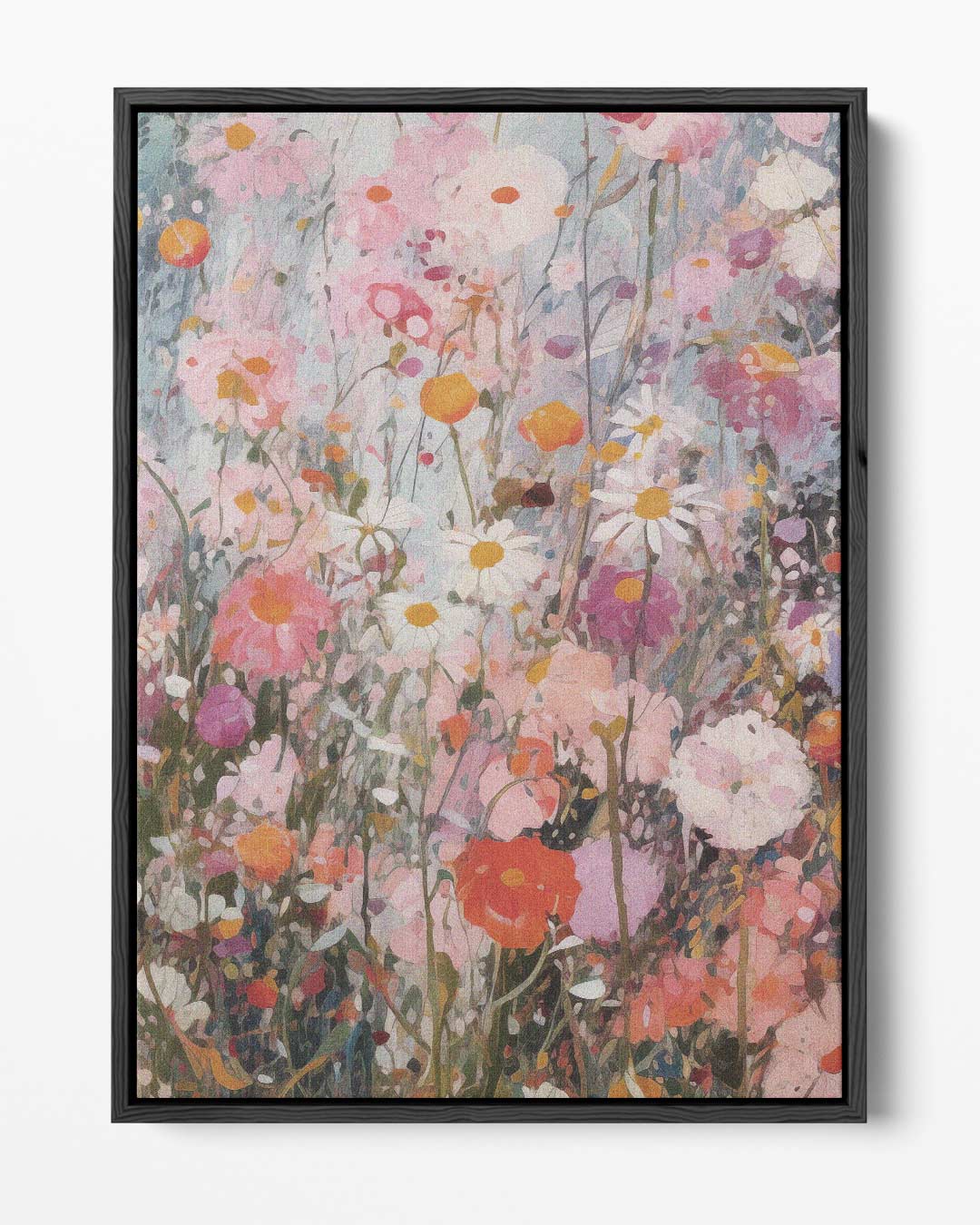 Bloemen Weelde Schilderij Kunstwerk-canvas-dibond-plexiglas-wanddecoratie-WallArtistic