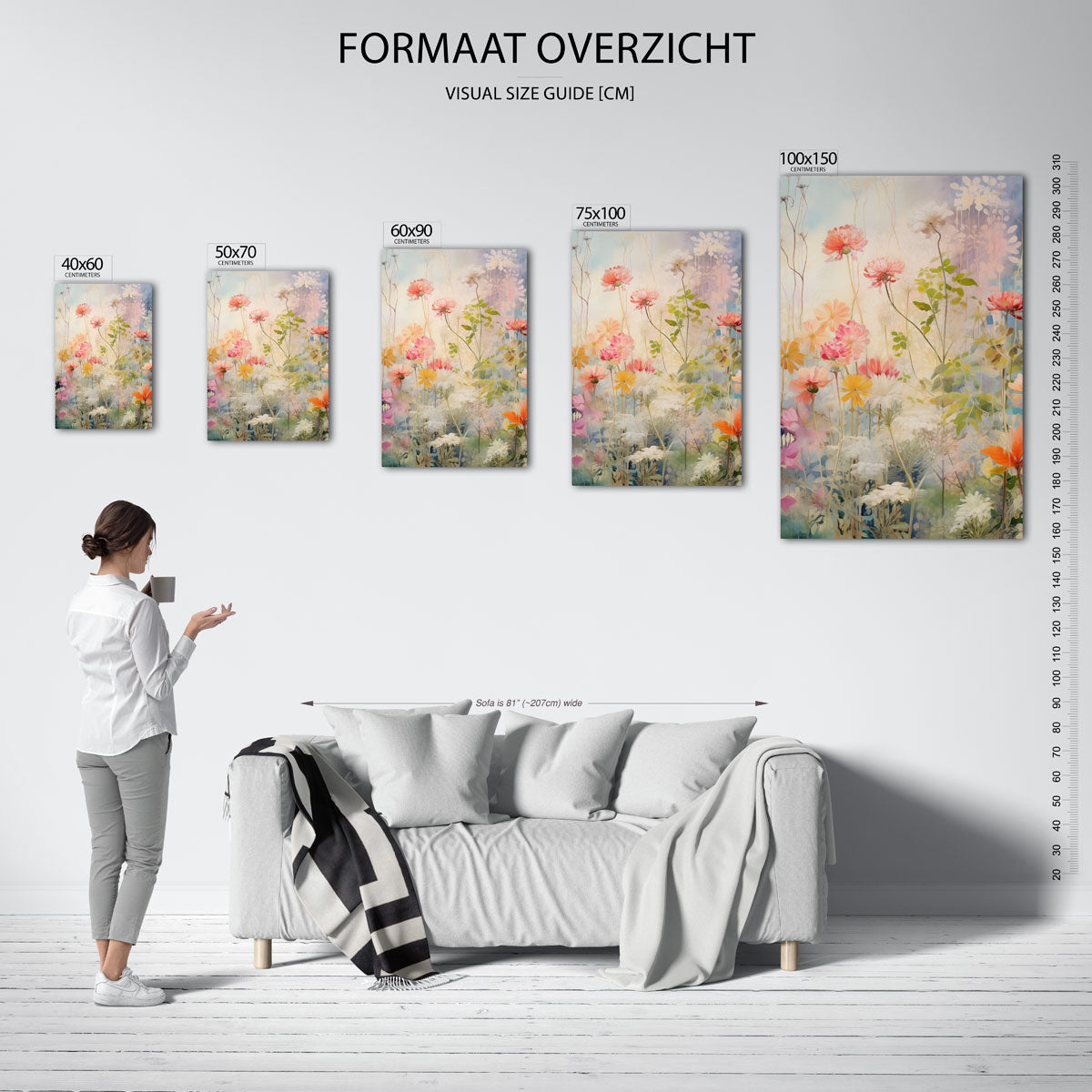 Bloemenpracht Kunstwerk