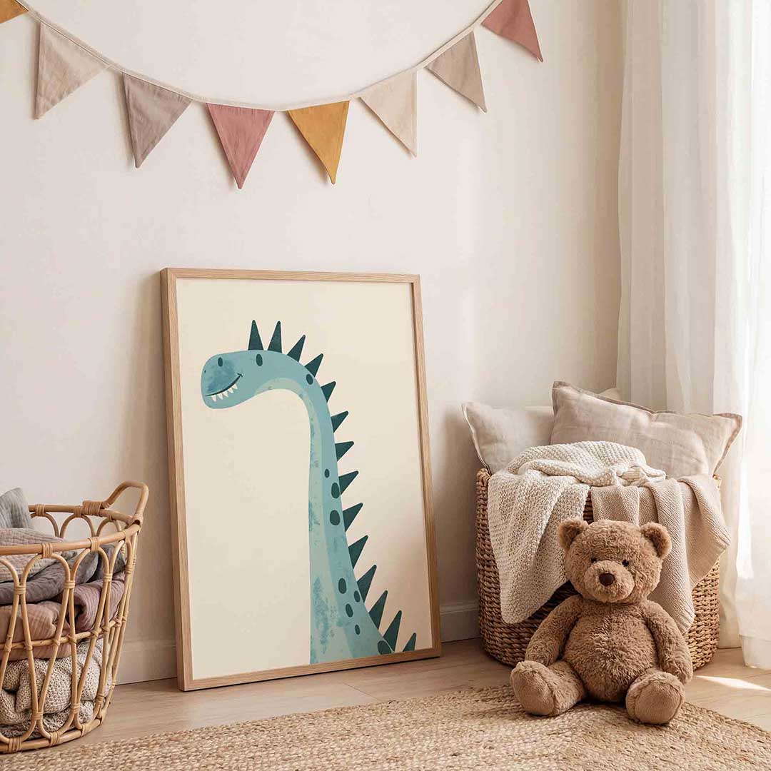 Dinosaurus met stekels Poster