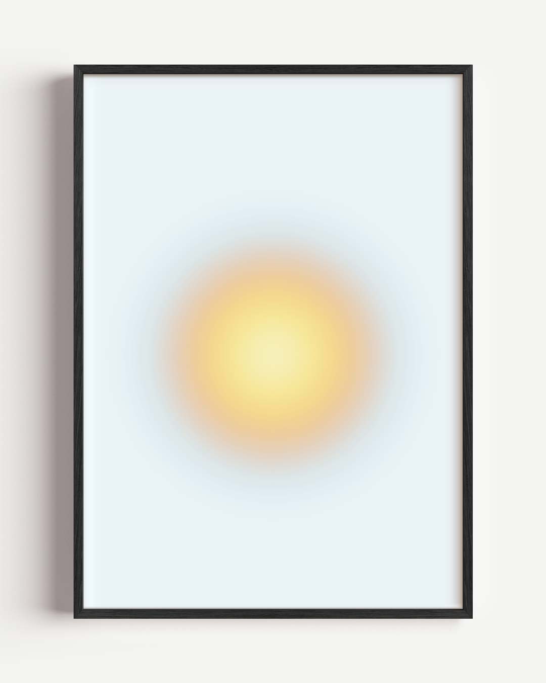 Zonsondergang Abstractie Poster