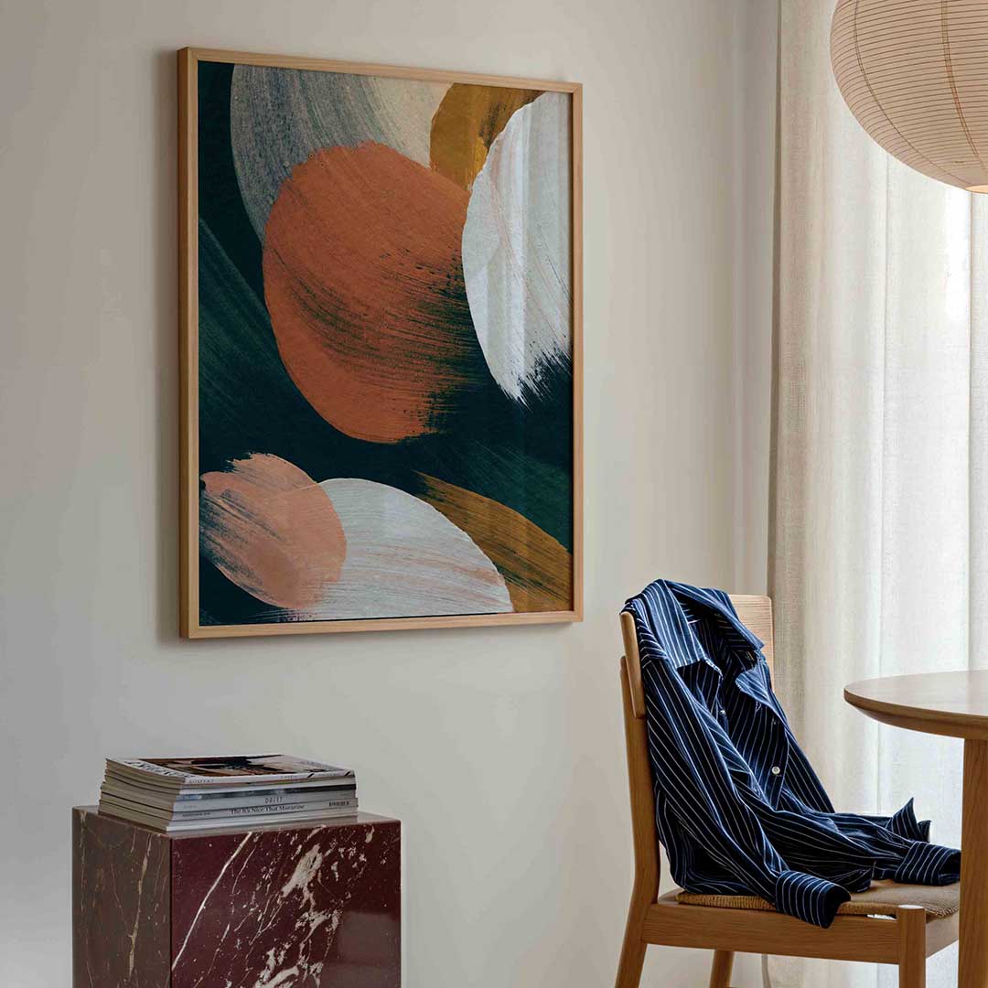 Abstracte vormen Poster