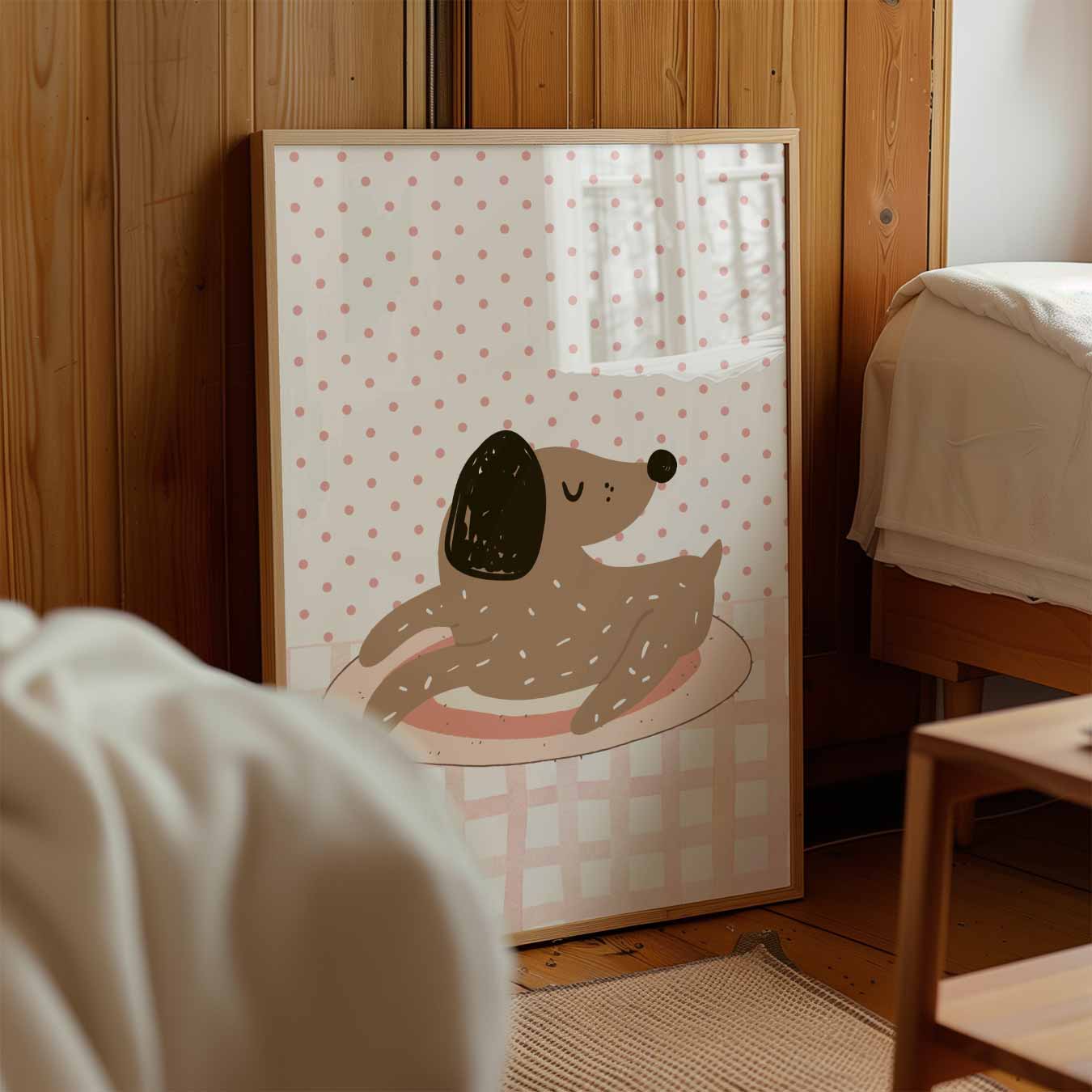 Relaxte Hond Poster