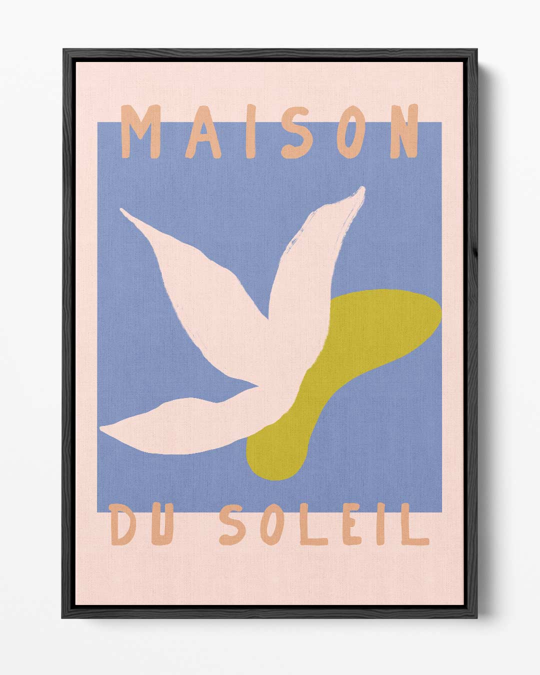 Zonsondergang Bloem Kunstwerk-canvas-dibond-plexiglas-wanddecoratie-WallArtistic