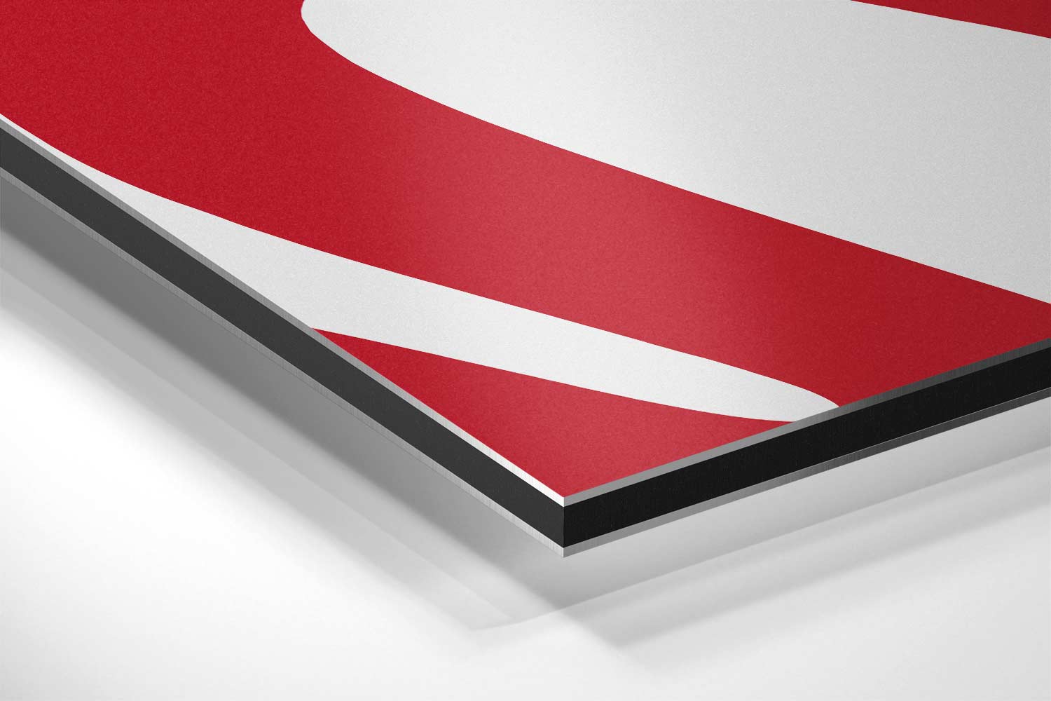 Rode Moderne Wandkunst Kunstwerk-canvas-dibond-plexiglas-wanddecoratie-WallArtistic