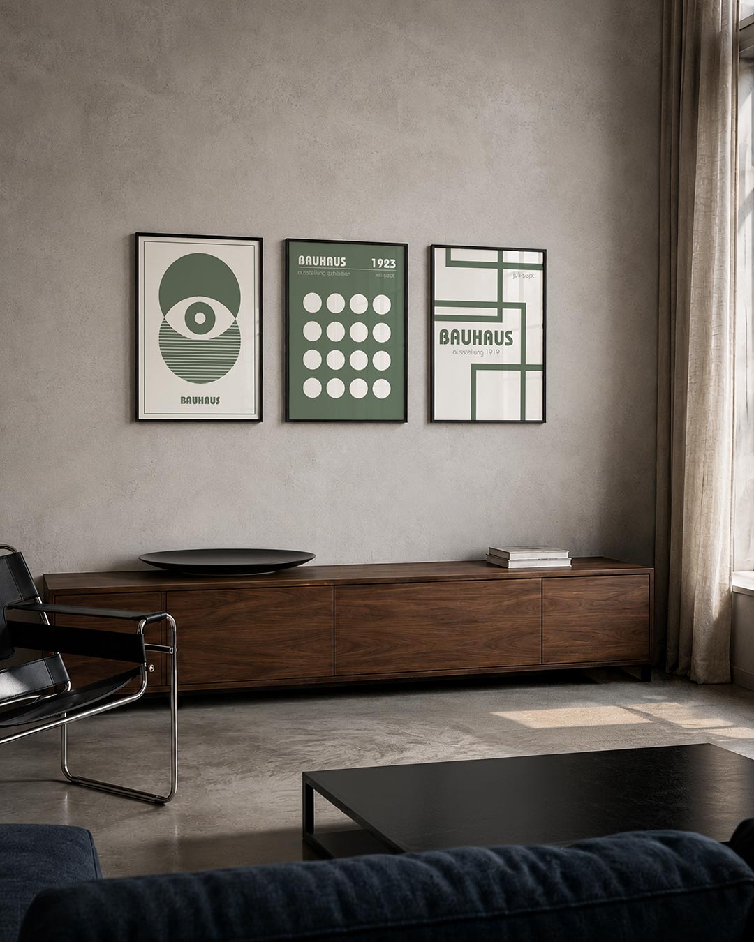 Cirkel en lijnen Posterset