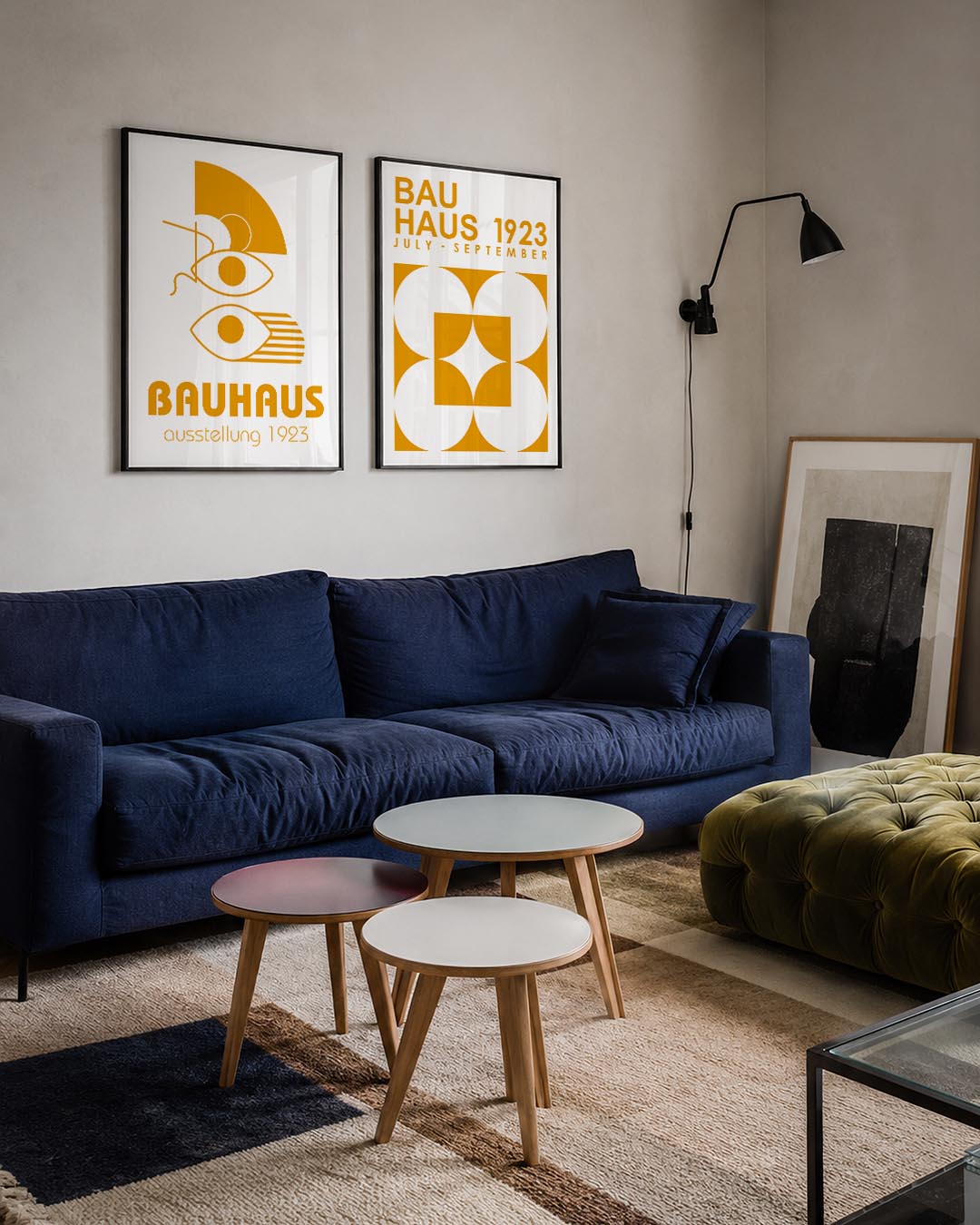 Oog en lijnenspel Posterset