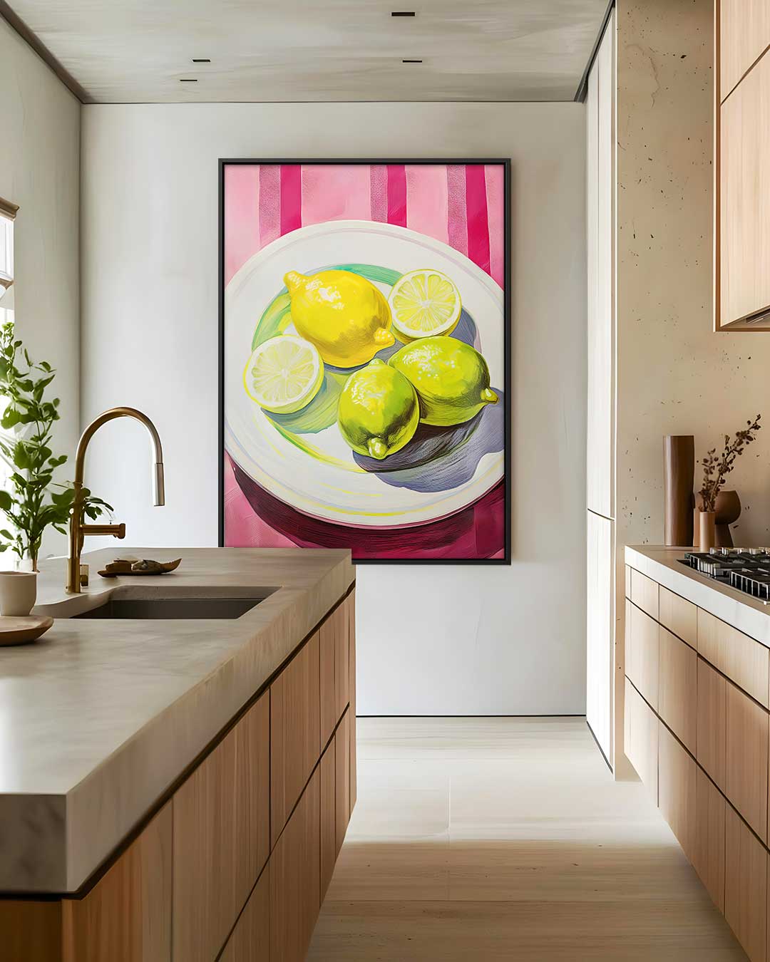 Citrus Serenade Kunstwerk-canvas-dibond-plexiglas-wanddecoratie-WallArtistic