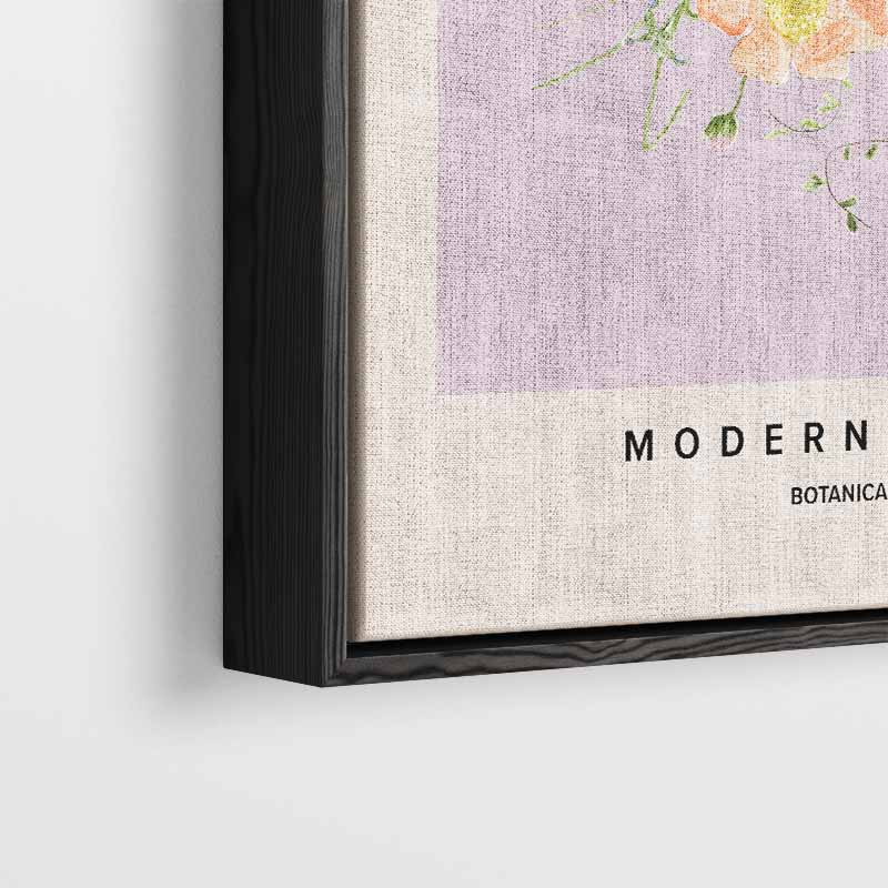 Moderne Bloemen Botanische Kunst Kunstwerk-canvas-dibond-plexiglas-wanddecoratie-WallArtistic
