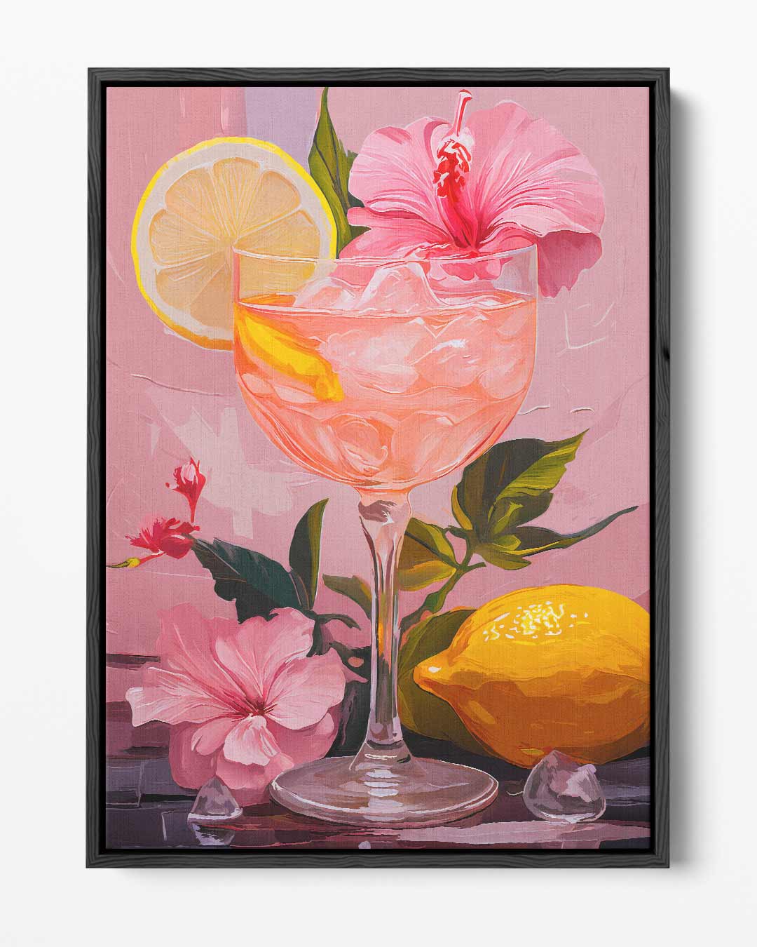 Zomerse Verfrissing Kunstwerk-canvas-dibond-plexiglas-wanddecoratie-WallArtistic