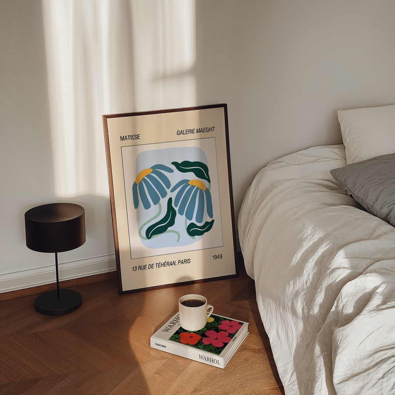 Bloemenpracht in Paris Poster