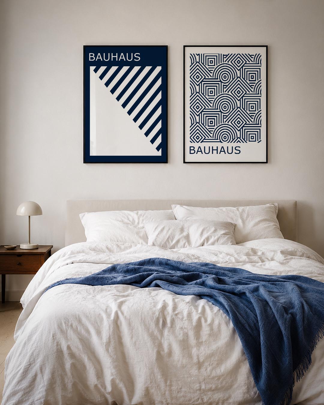 Diagonal strepen Posterset