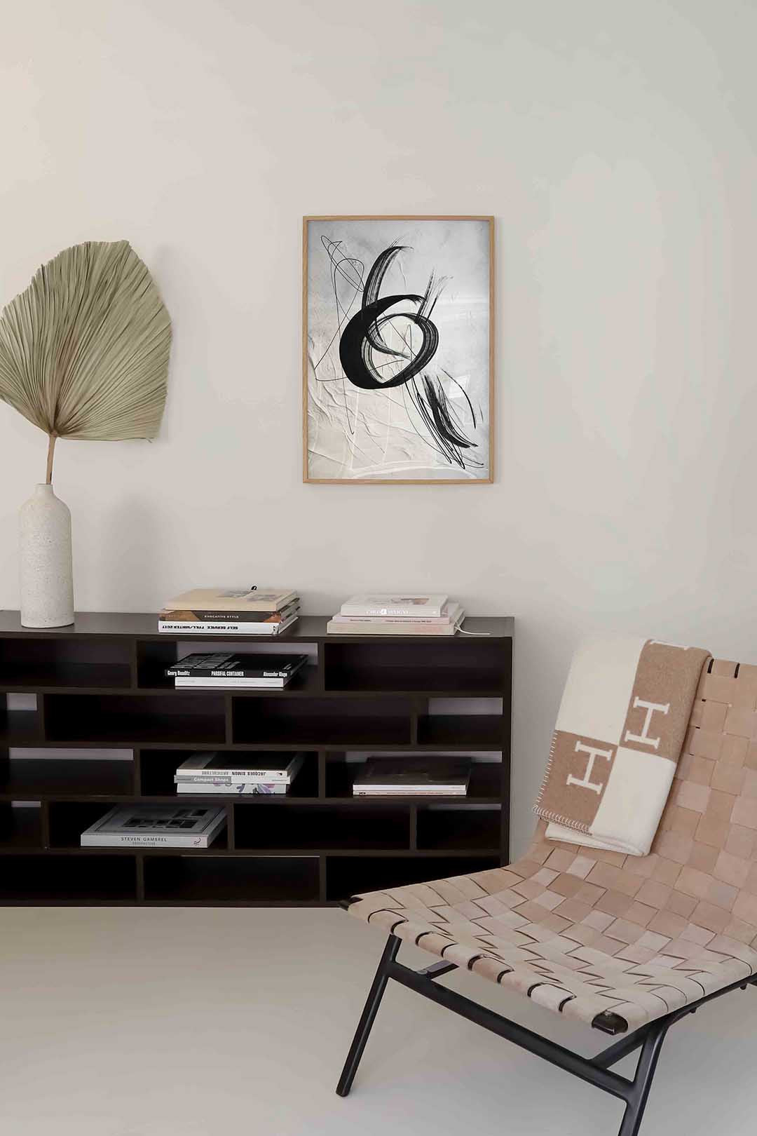Abstracte lijnen Poster