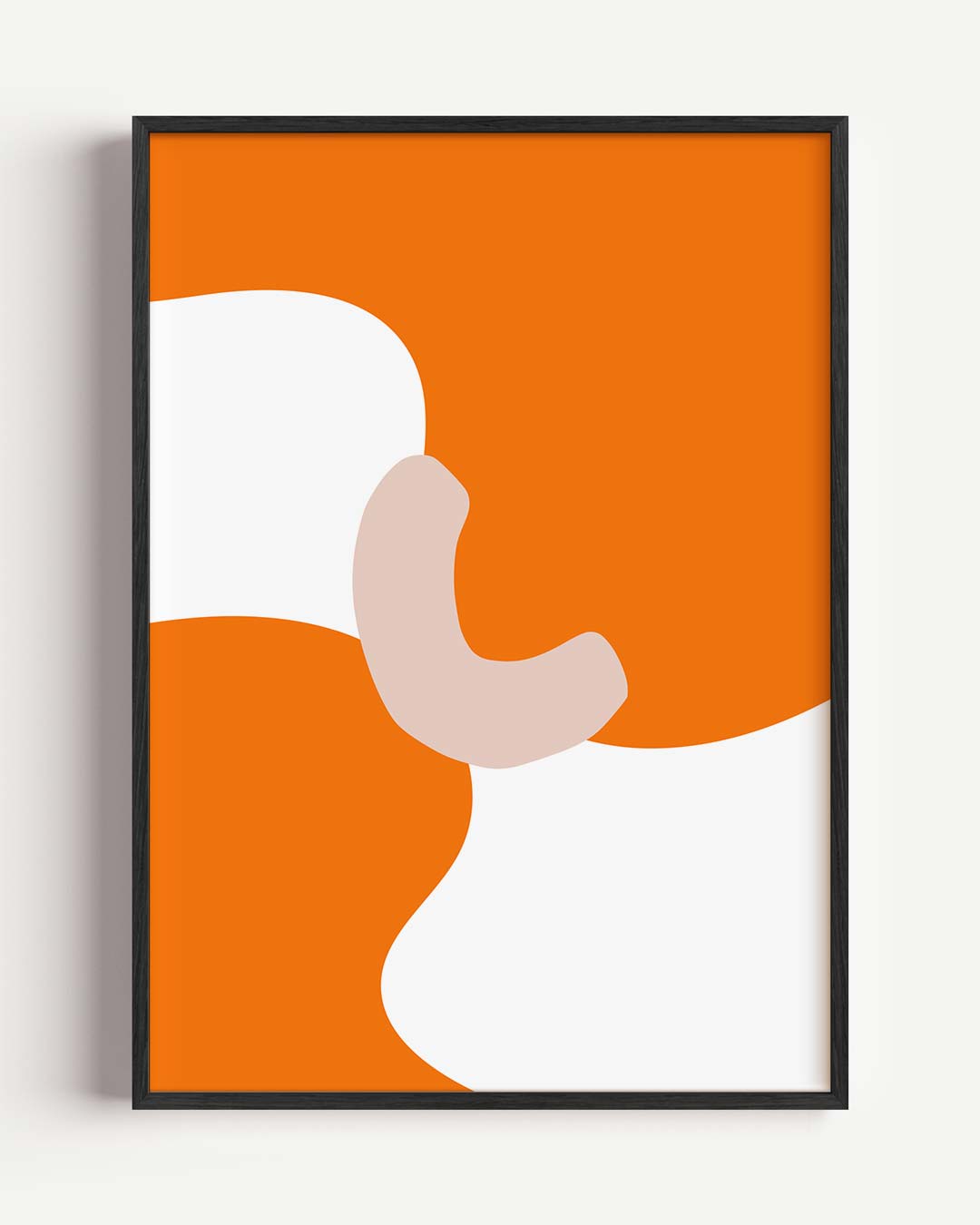 Energiek Abstracte Kunstprint Poster