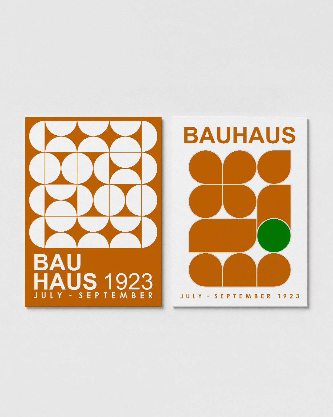 Vormenspel en kleur Posterset