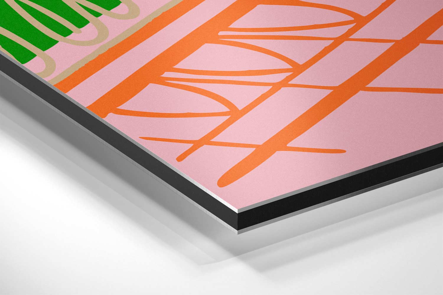 Zomerse Bloemenpracht Kunstwerk-canvas-dibond-plexiglas-wanddecoratie-WallArtistic
