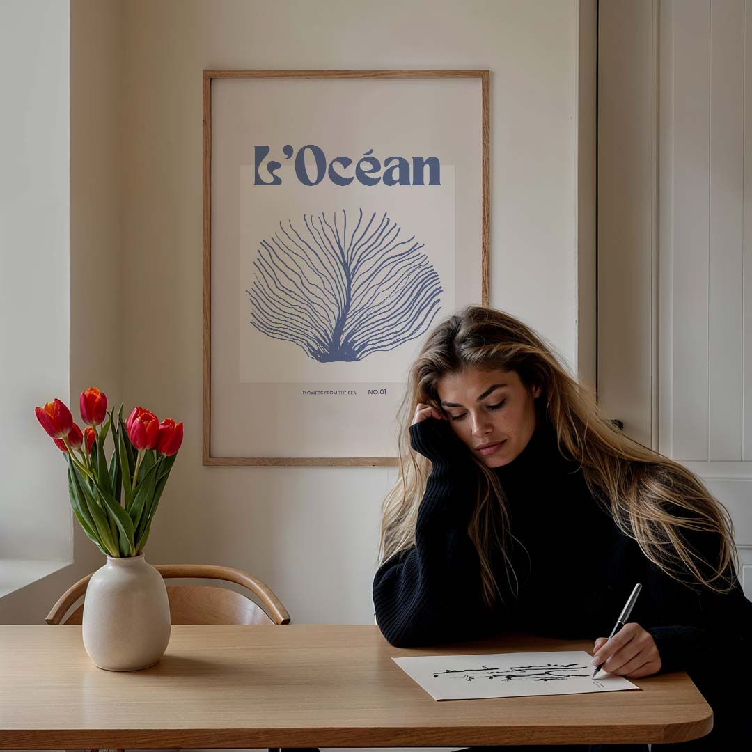 L'Océan Mariene Poster-WallArtistic