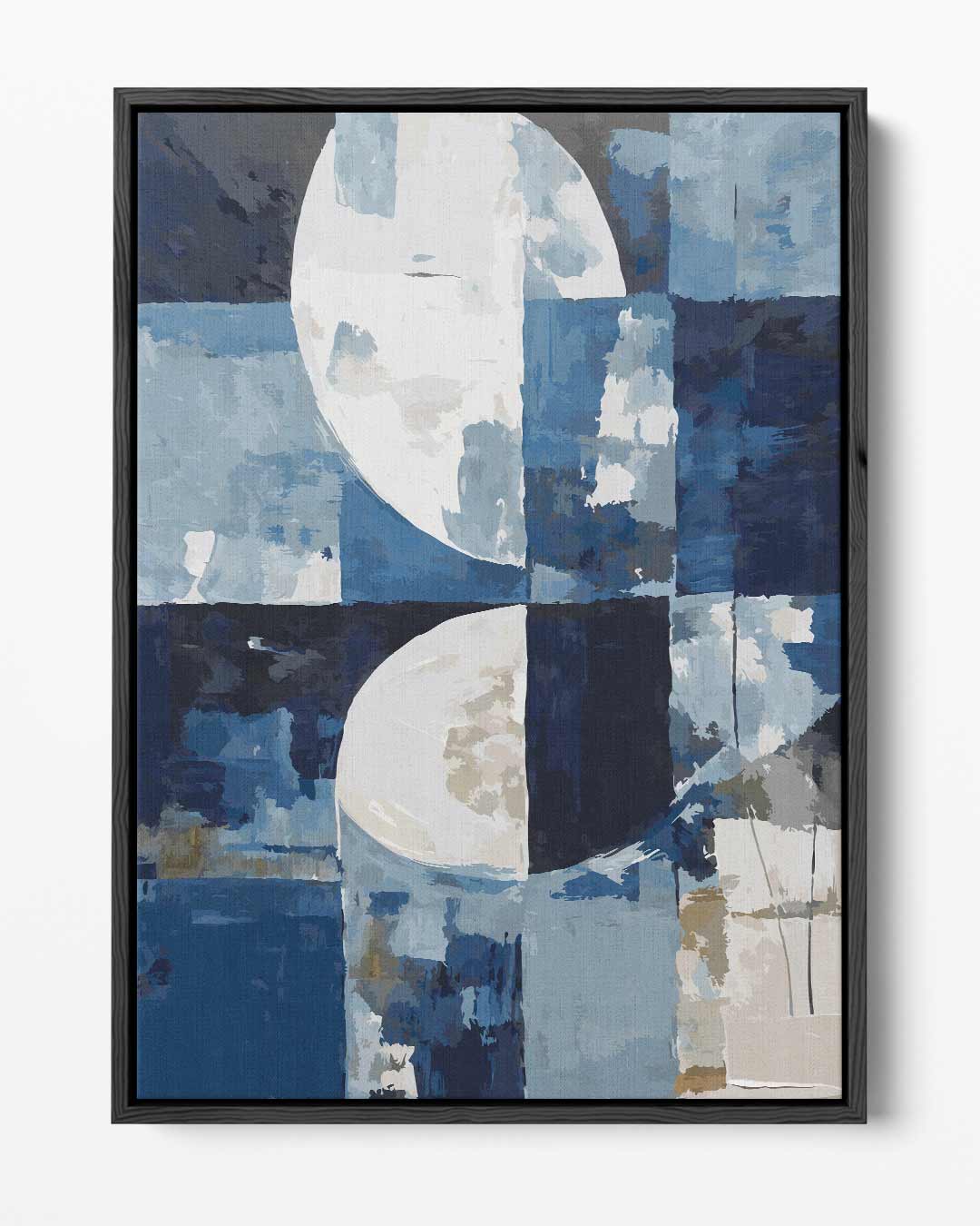 Nachtelijke Reflecties Kunstwerk-canvas-dibond-plexiglas-wanddecoratie-WallArtistic