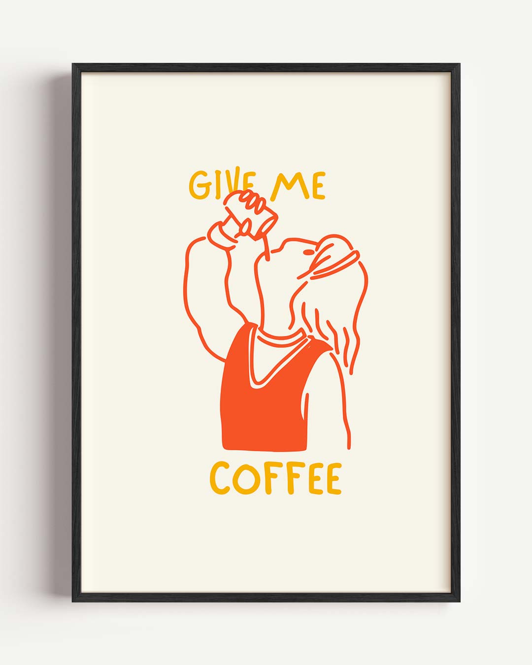 Cafeïne Vibes Poster