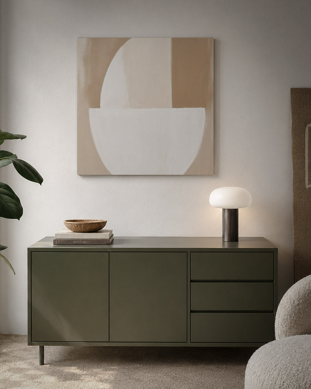 Geometrische vormen Kunstwerk
