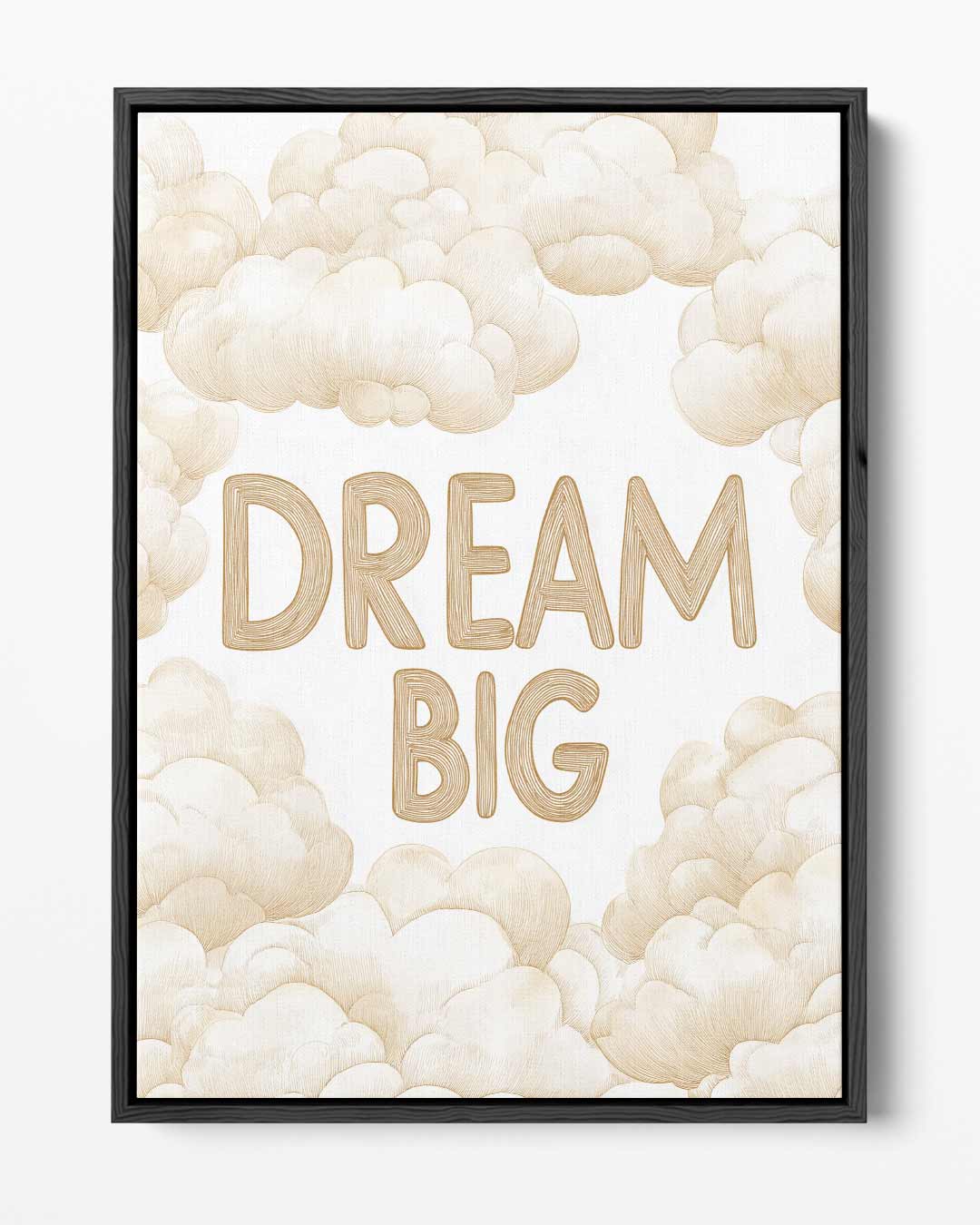 Droom Groots Wolkenkunst Kunstwerk-canvas-dibond-plexiglas-wanddecoratie-WallArtistic