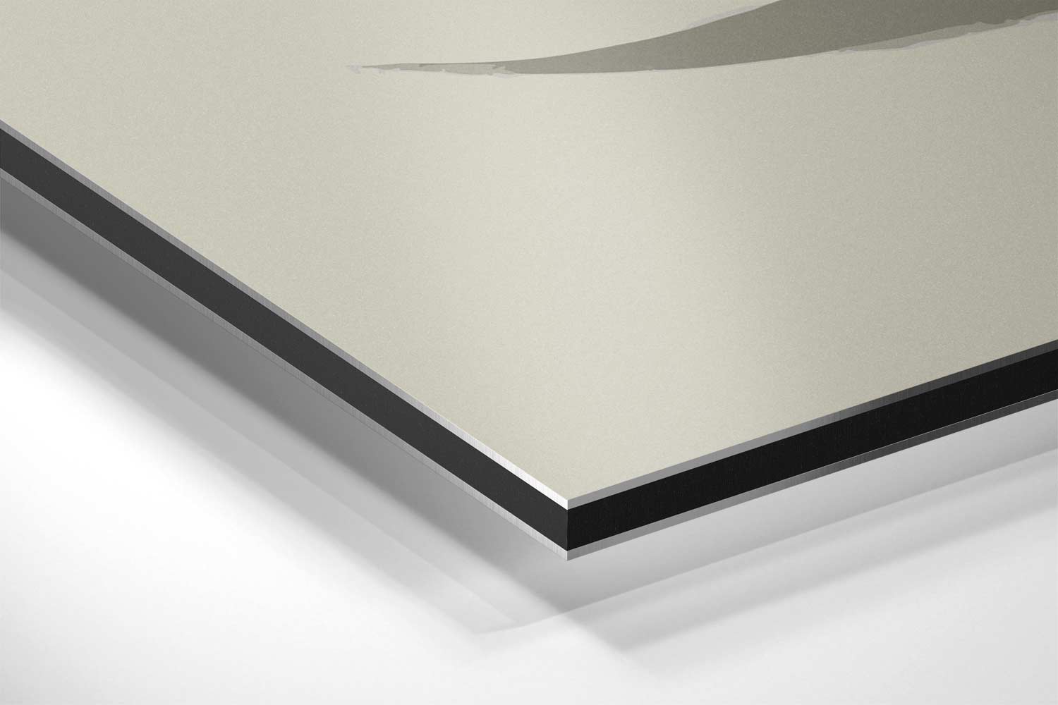 Sereen Halvemaan Abstract Kunstwerk-canvas-dibond-plexiglas-wanddecoratie-WallArtistic